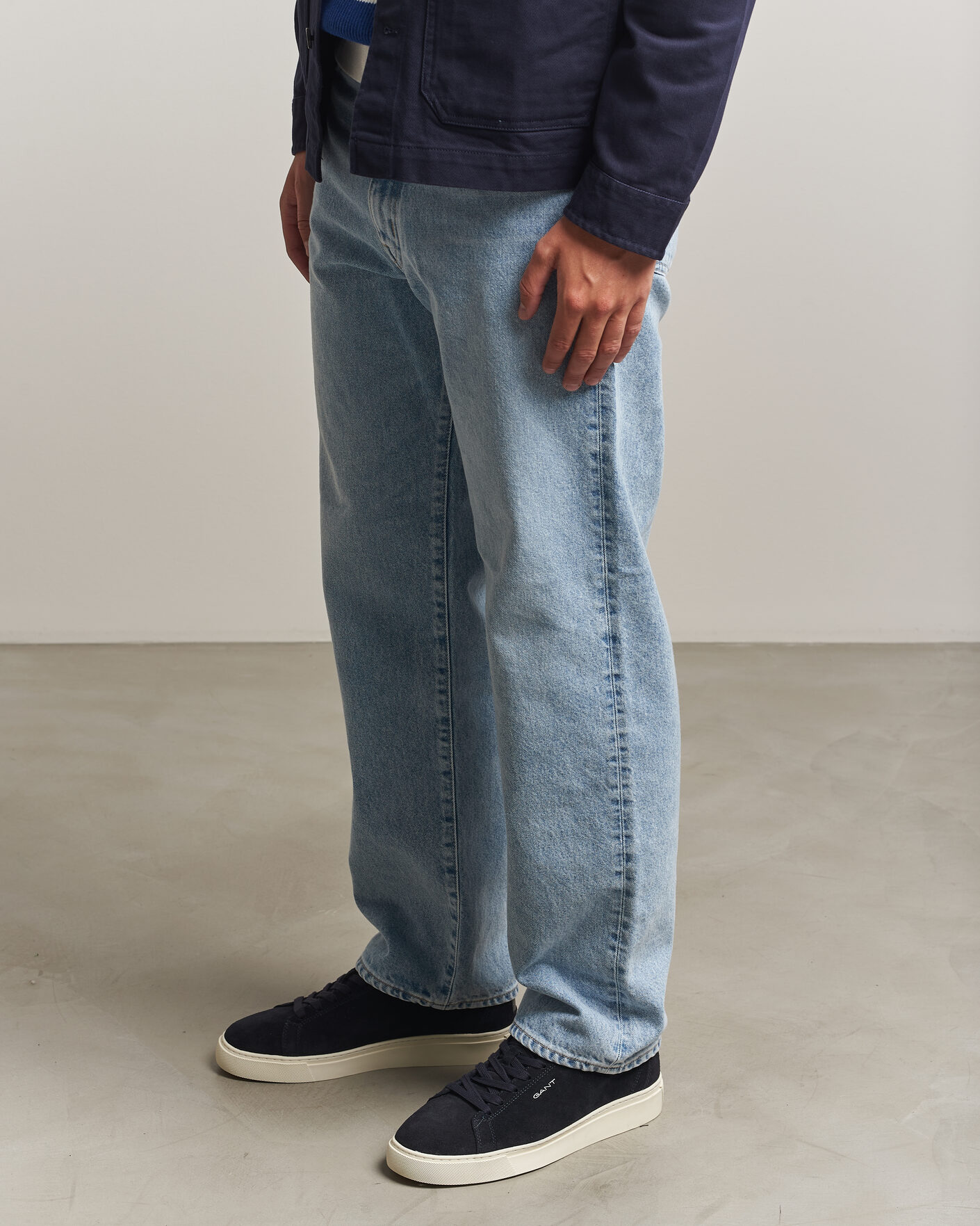 Herren | Sneaker | Gant | Mc Julien Suede Sneaker Dark Blue