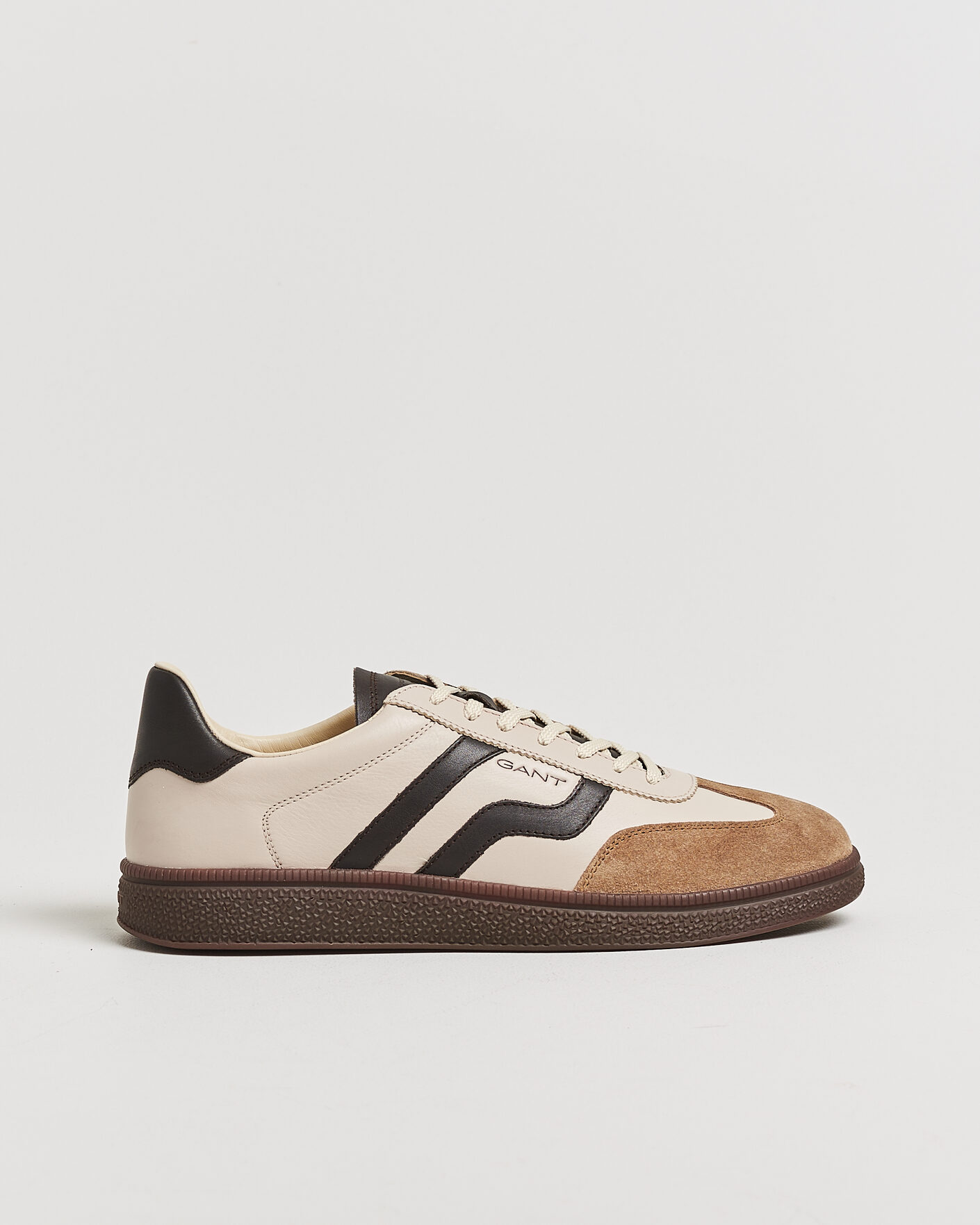 Herren | Sneaker | Gant | Cuzmo Leather/Suede Sneaker Beige/Brown