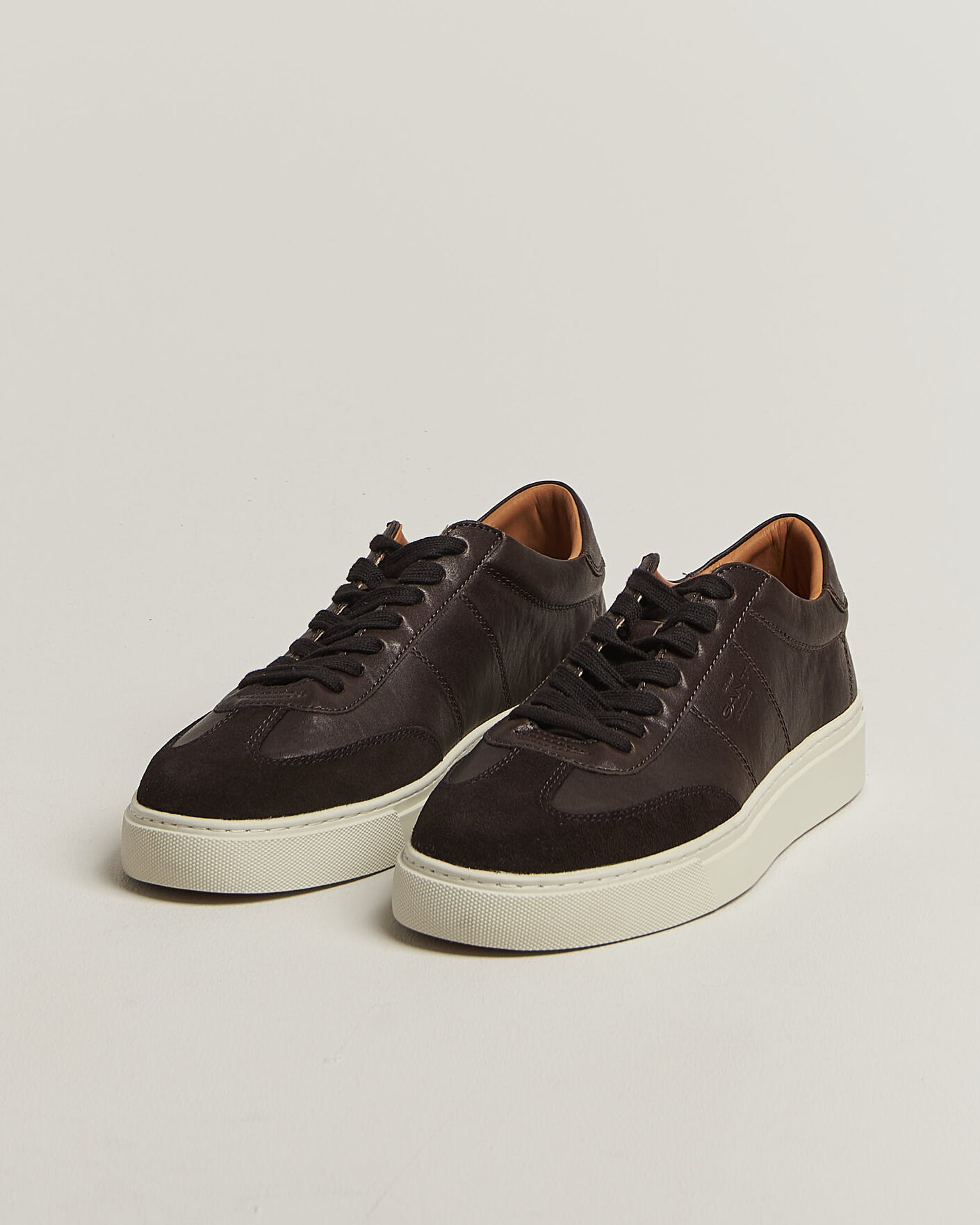 Herren | Sneaker | Gant | Mc Julien Leather/Suede Sneaker Dark Brown