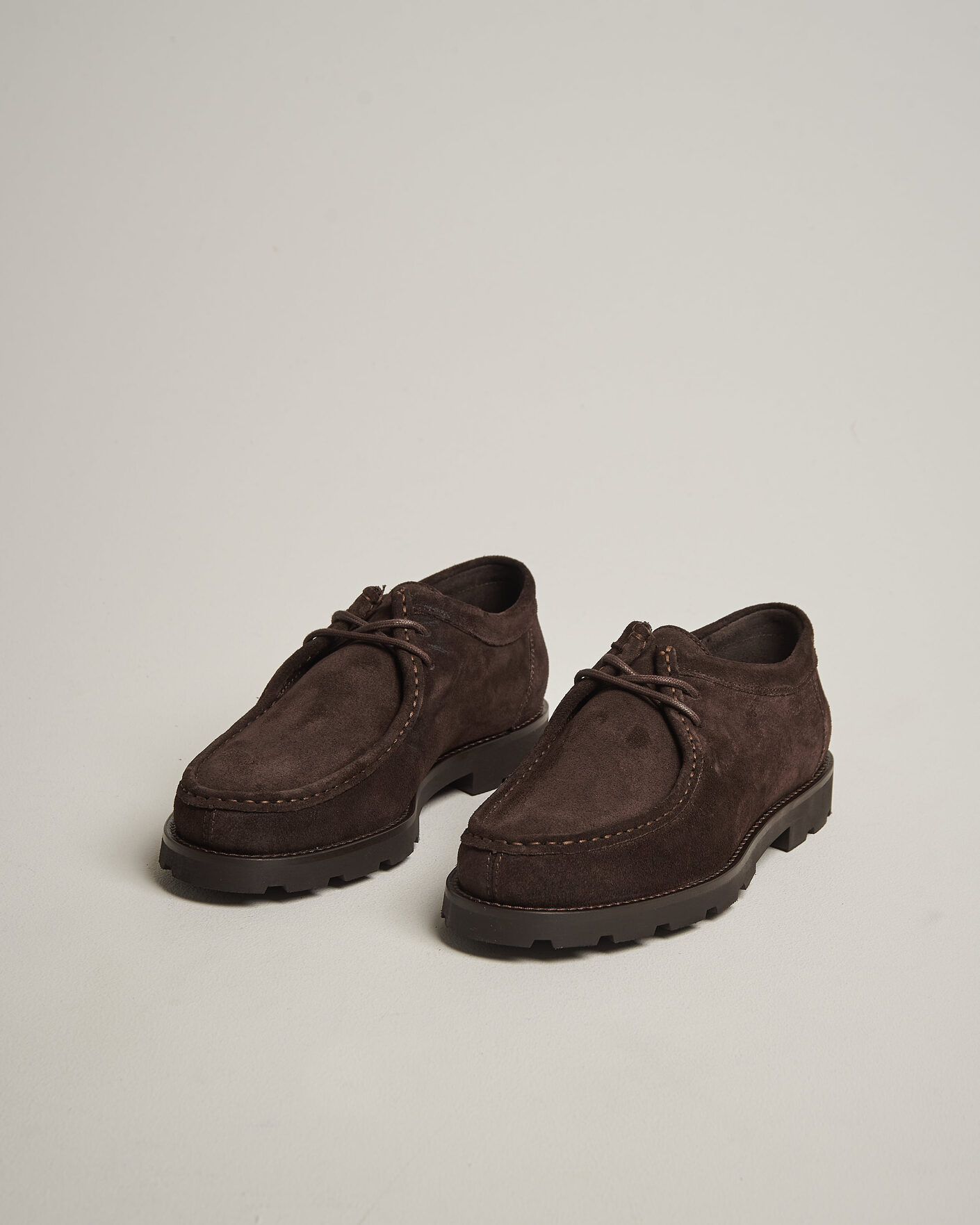 Herren | Derby | Gant | Tratton Suede Derby Espresso Brown