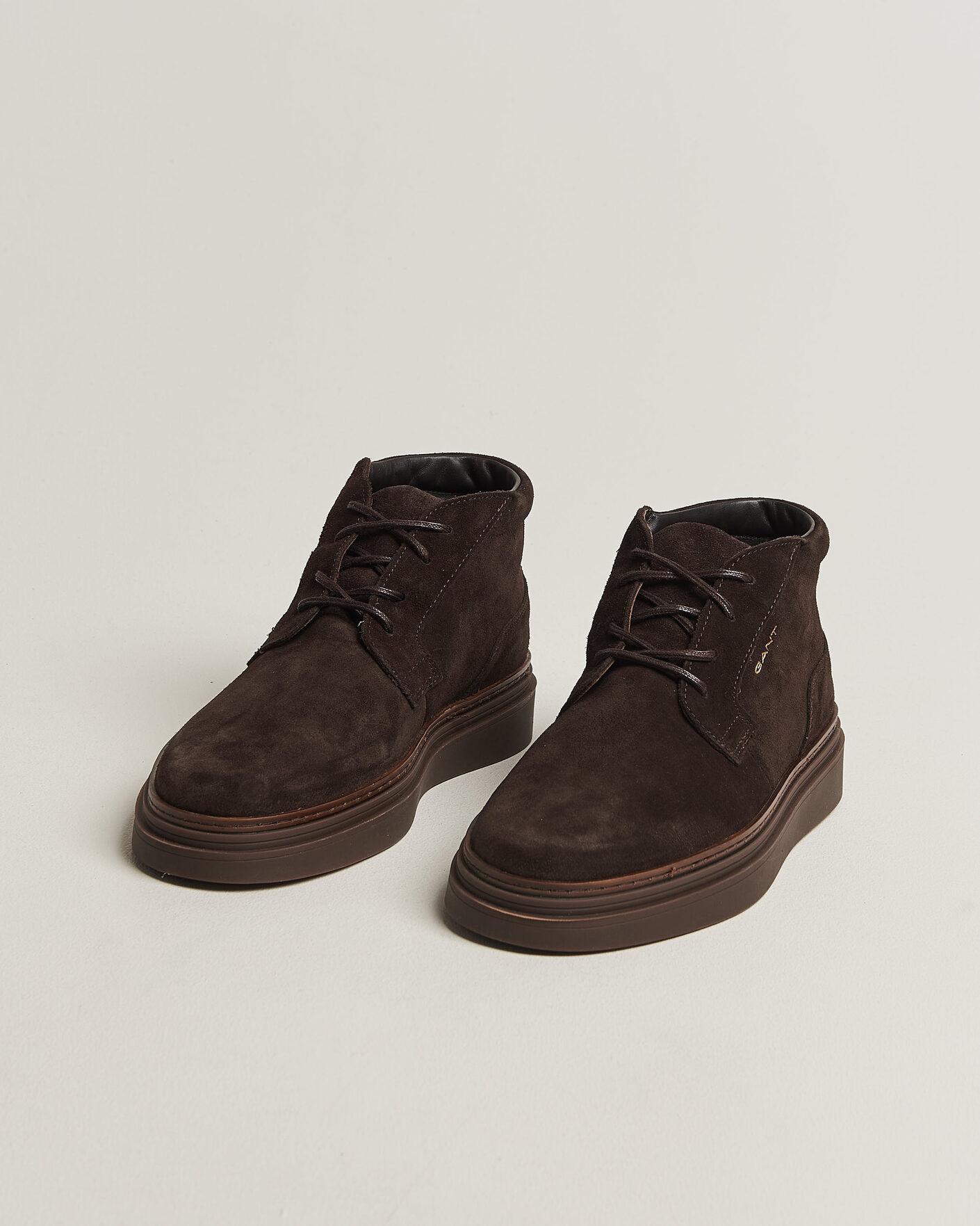 Herren | Boots | Gant | Kinzoon Suede Chukka Boot Espresso Brown