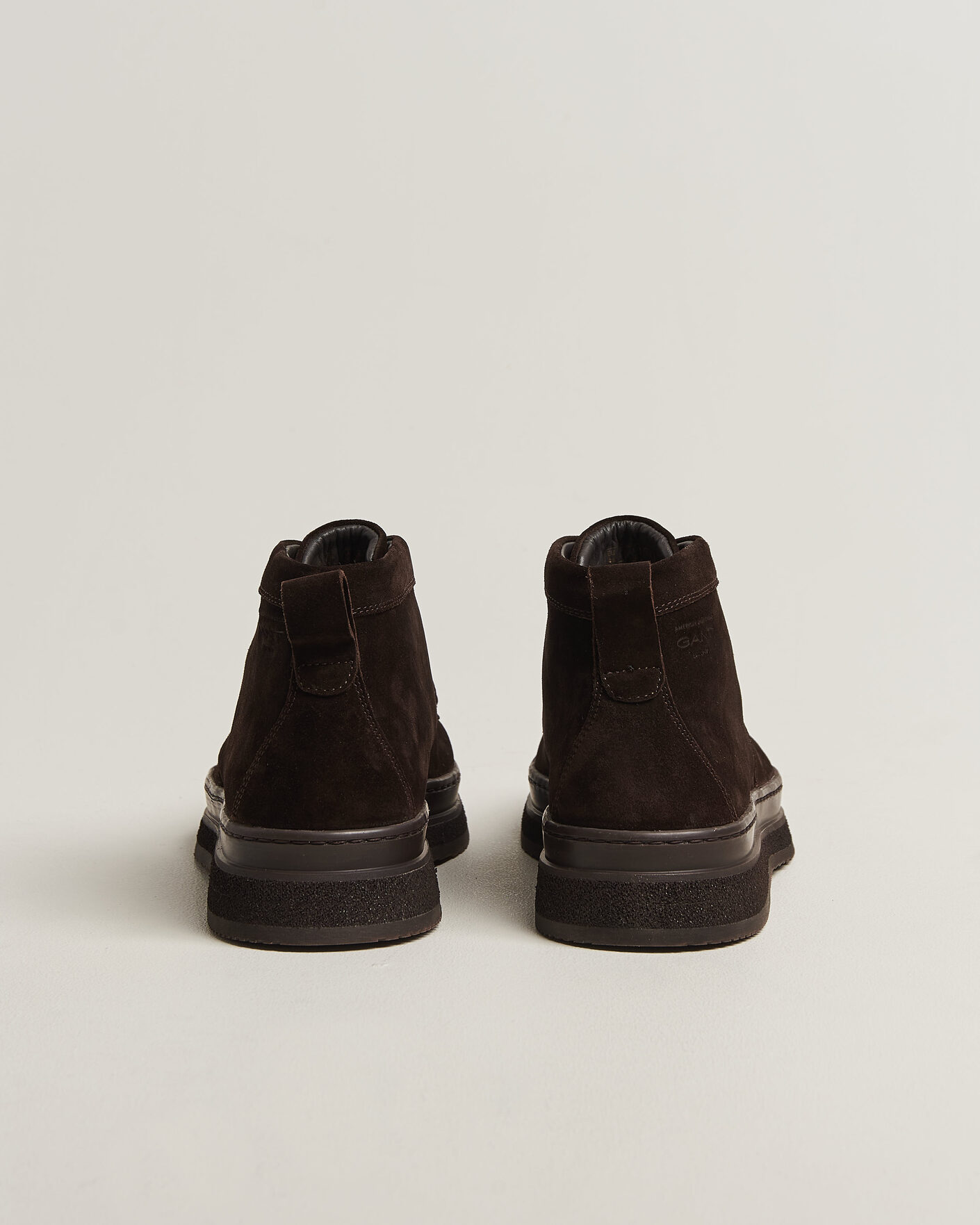 Herren | Boots | Gant | Blistown Shearling Suede Moc Toe Boot Espresso Brown