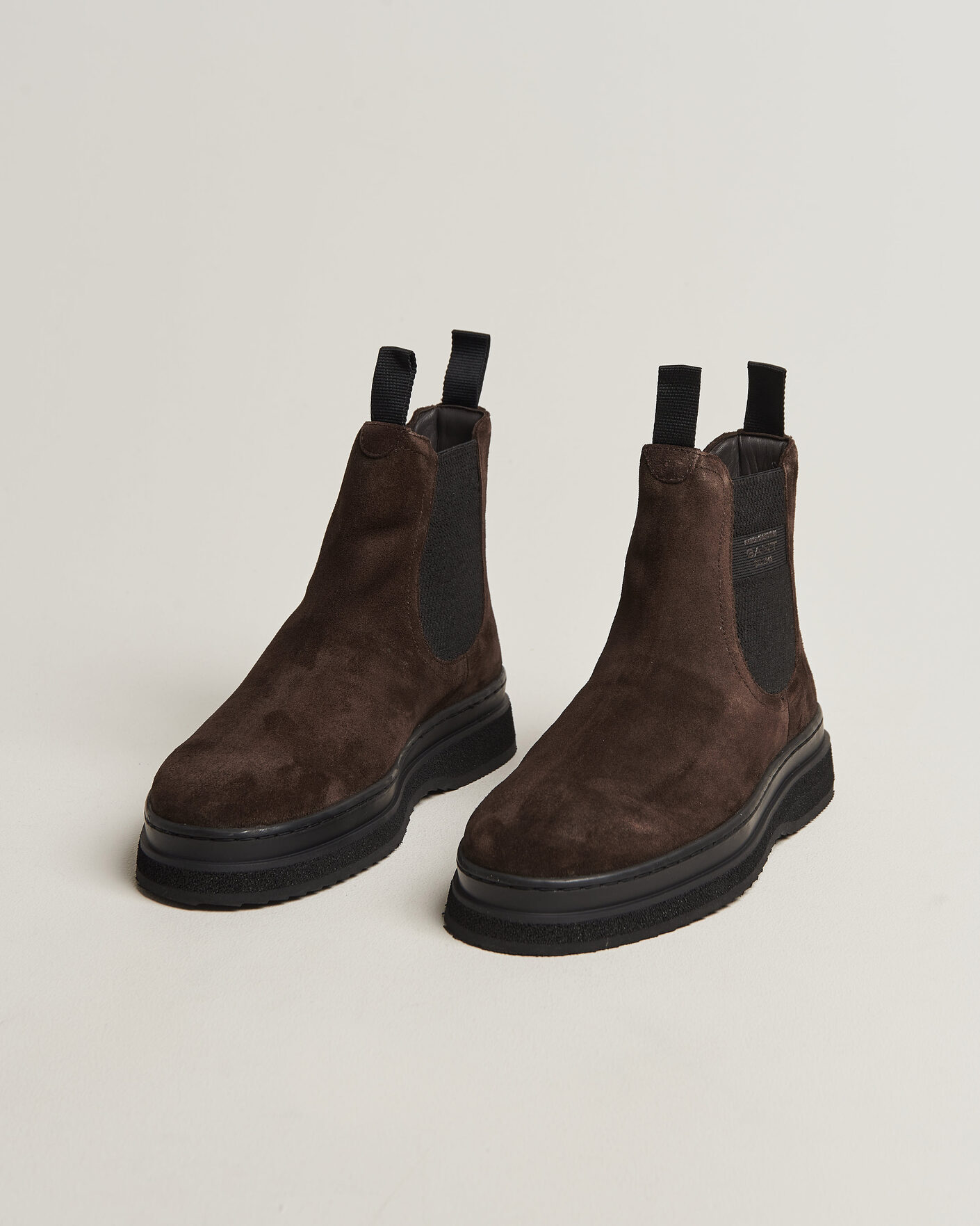 Herren | Boots | Gant | Blistown Shearling Suede Chelsea Boot Espresso Brown