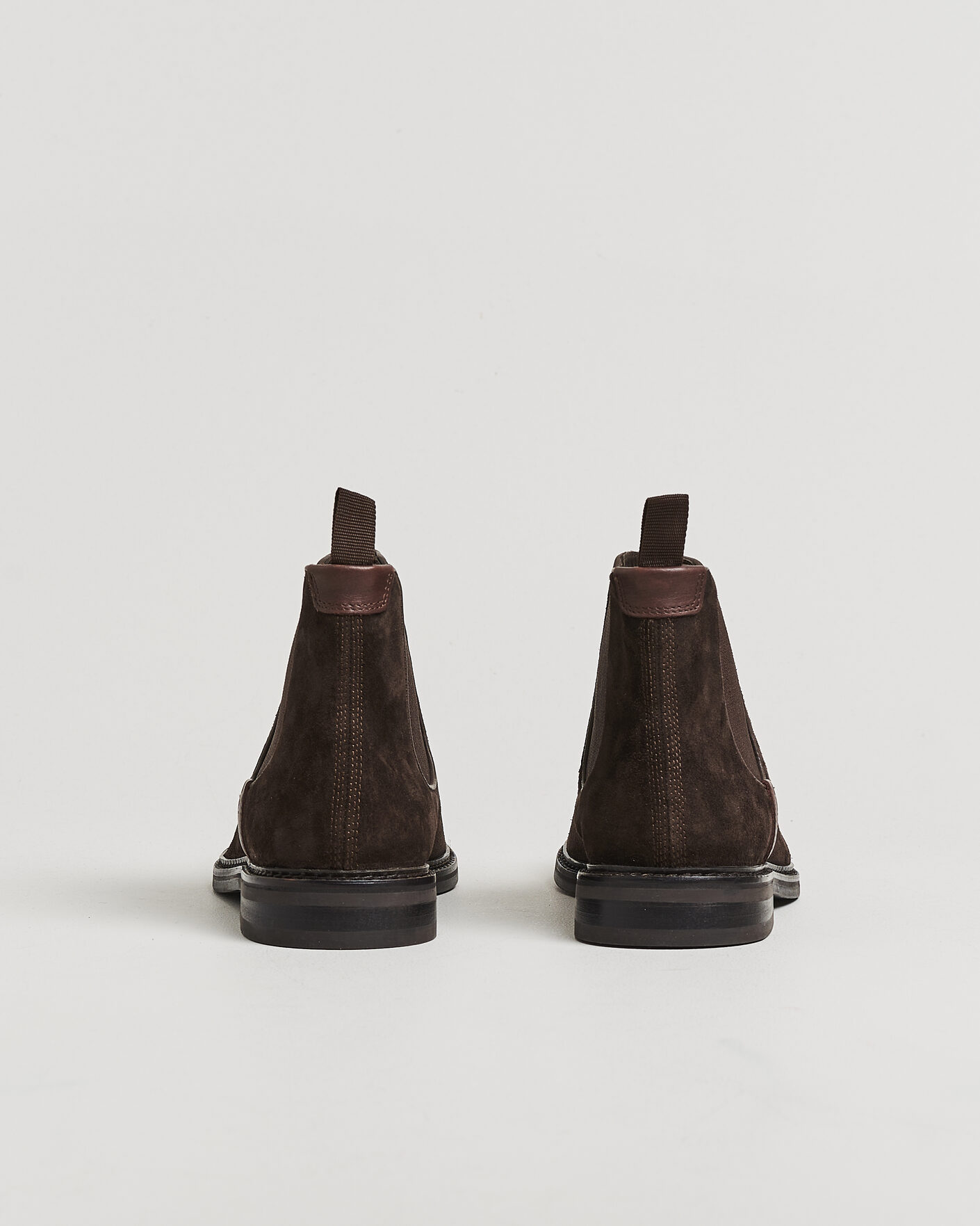 Herren | Boots | Gant | Bidford Suede Chelsea Boot Dark Brown