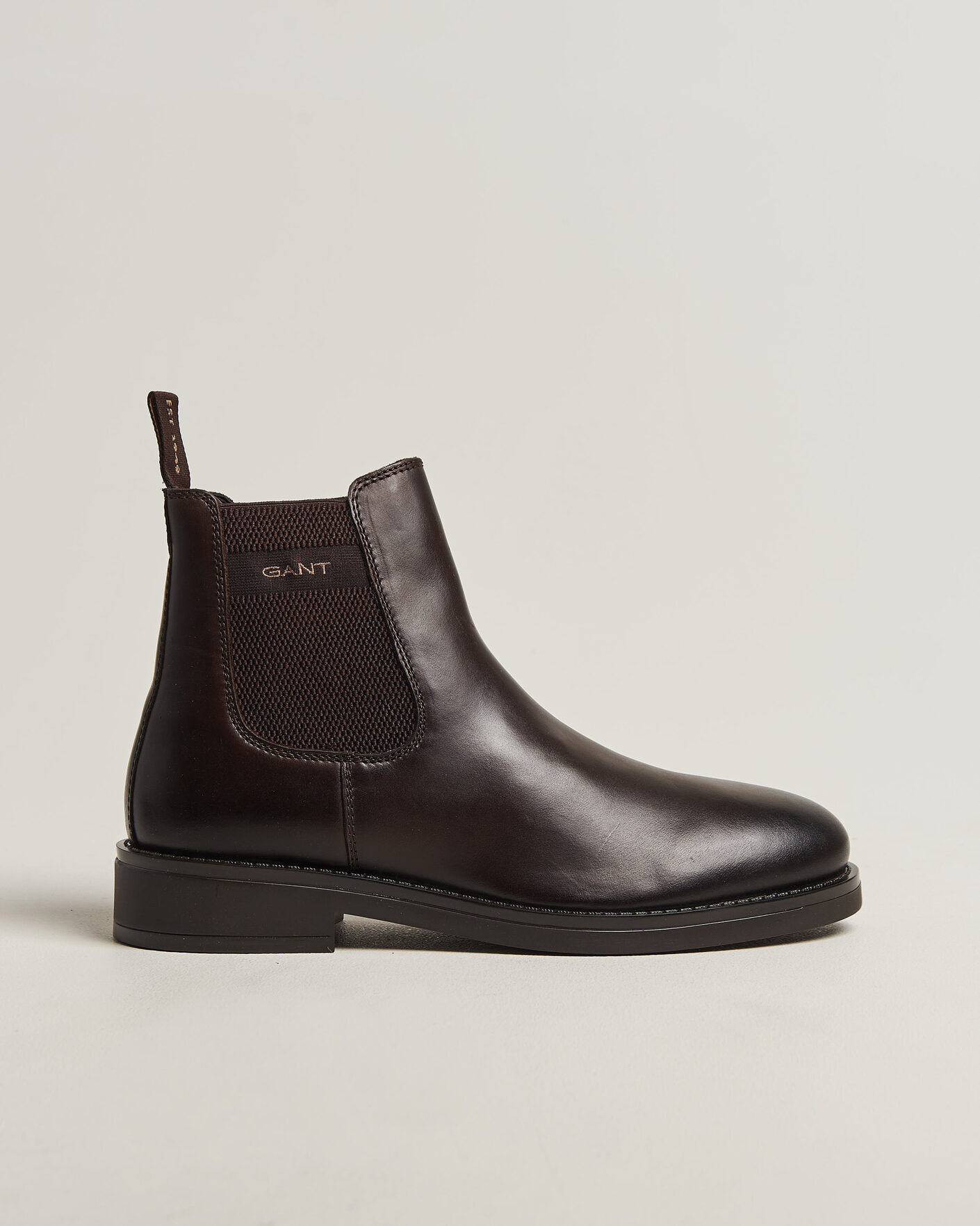 Herren | Boots | Gant | Prepdale Leather Chelsea Boot Dark Brown