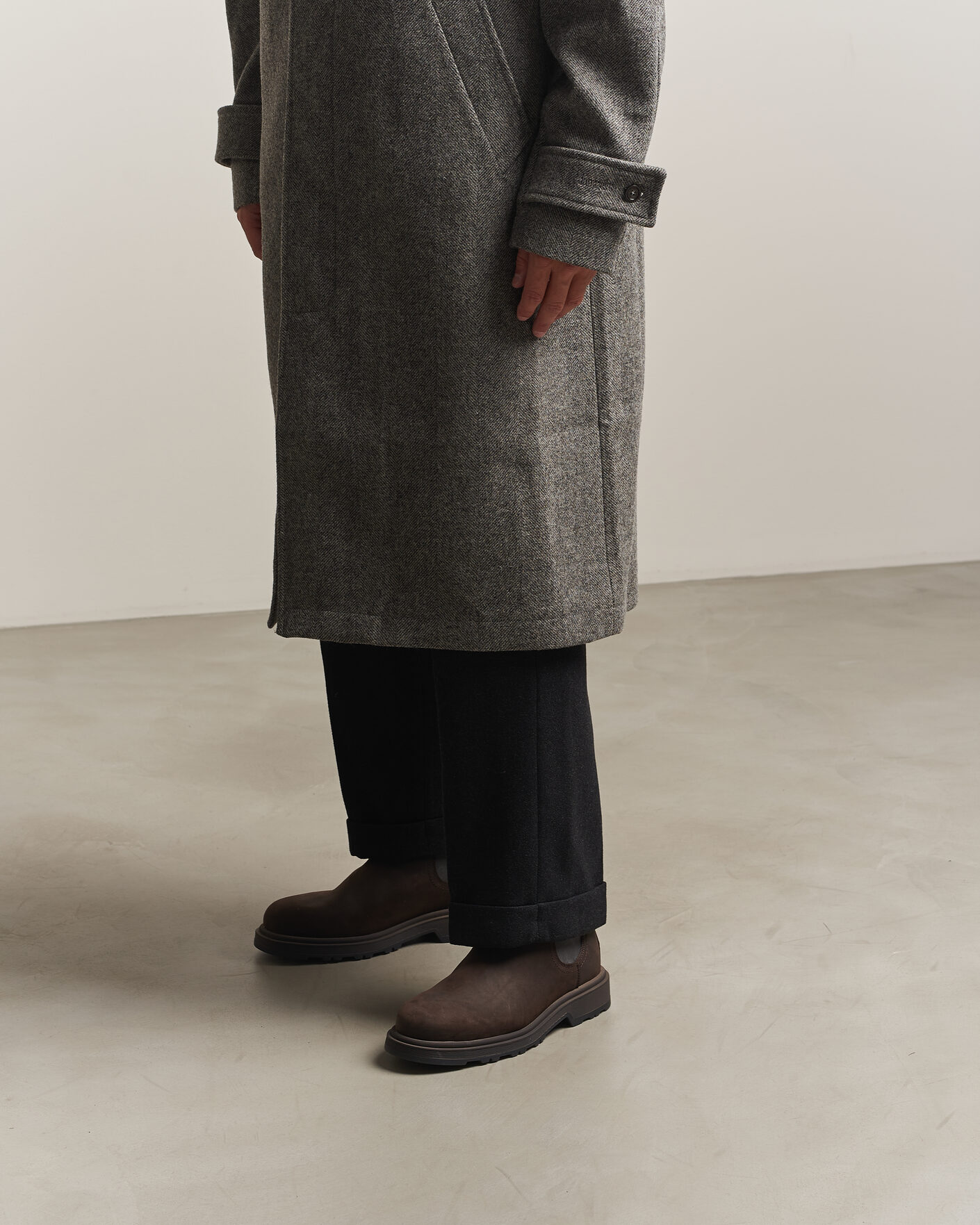 Herren | Boots | Gant | Blisdor Nubuck Chelsea Boot Dark Brown
