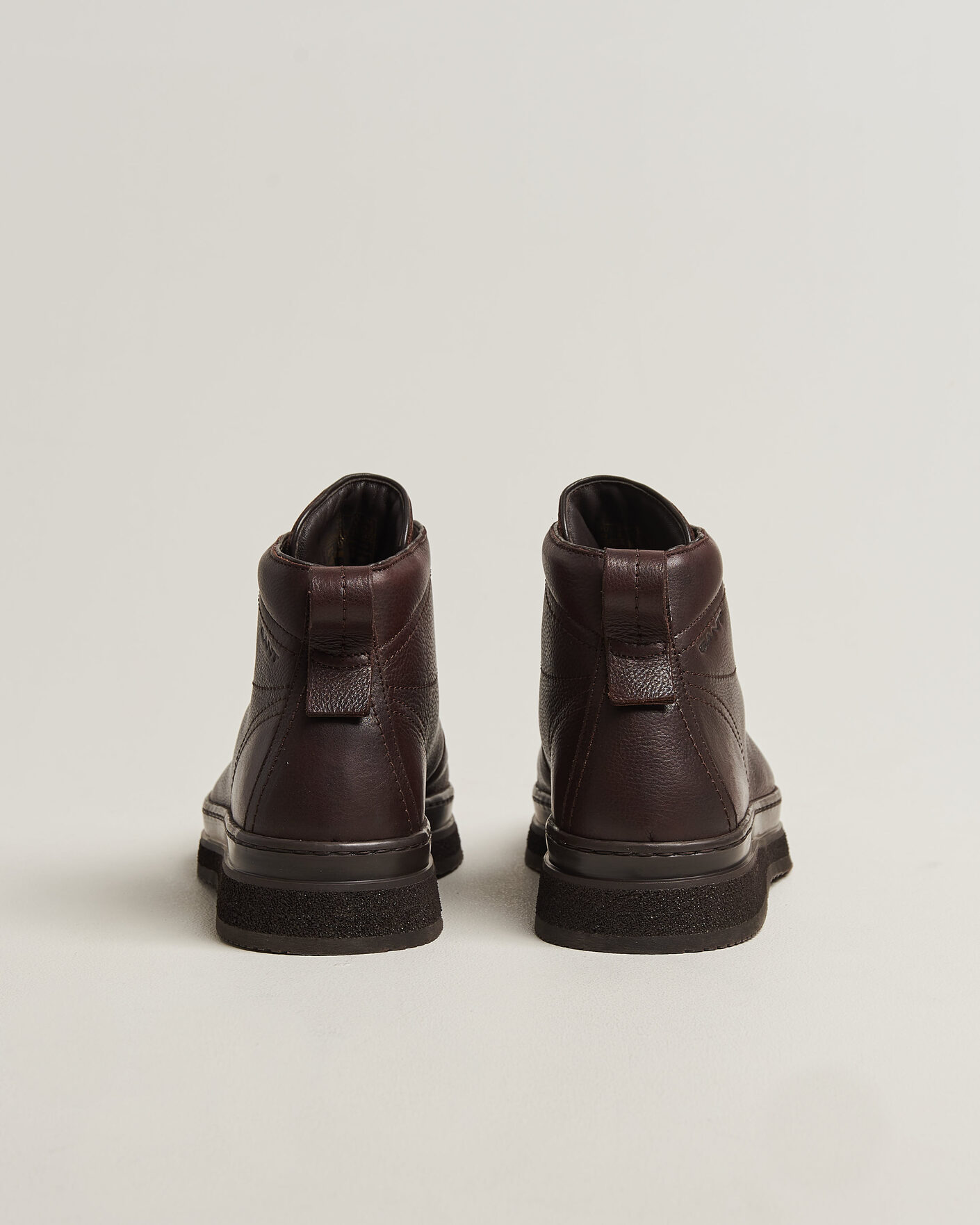 Herren | Boots | Gant | Blistown Shearling Leather Boot Dark Brown