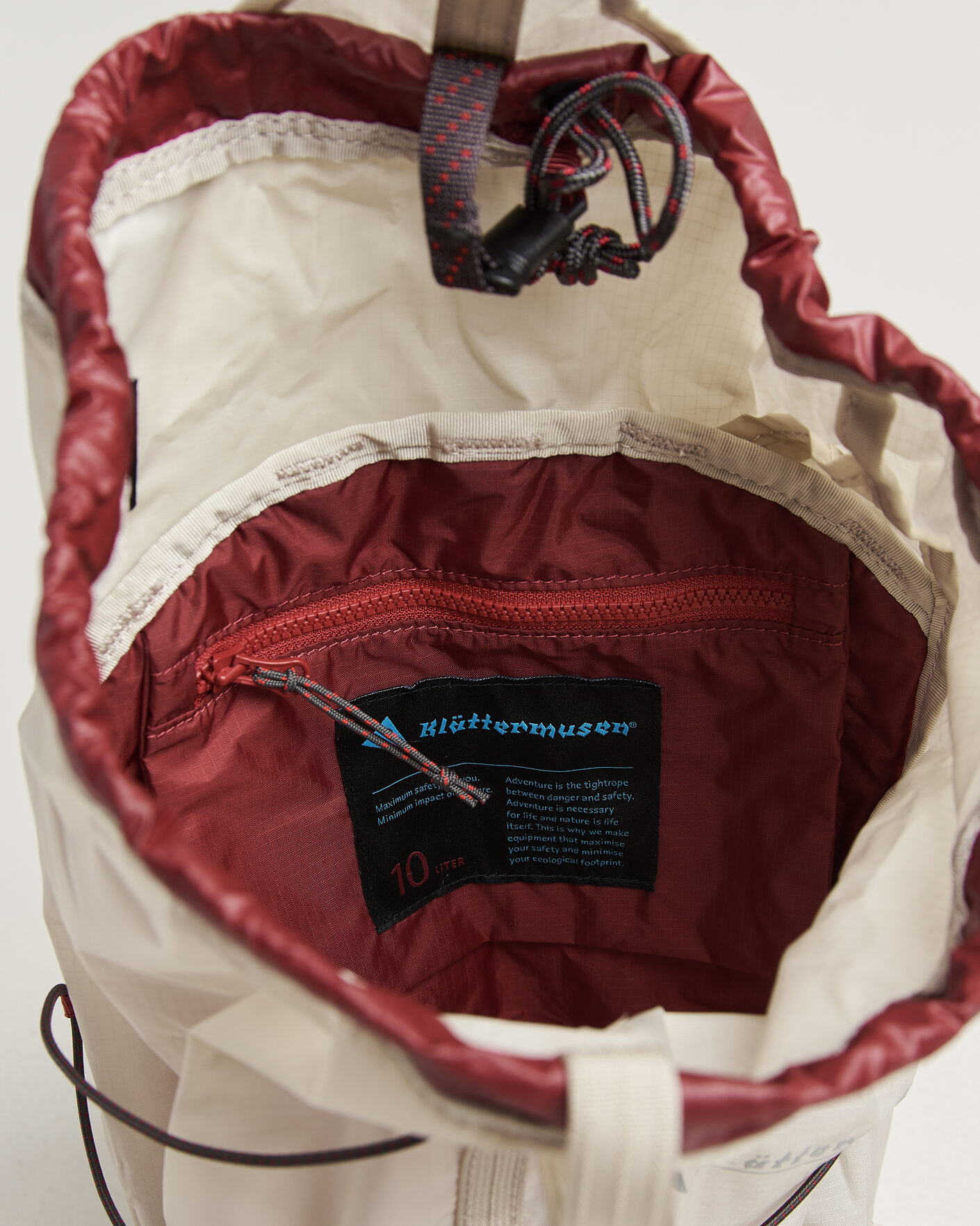 Herren | Taschen | Klättermusen | Tjalve 2.0 Backpack 10L Putty Grey