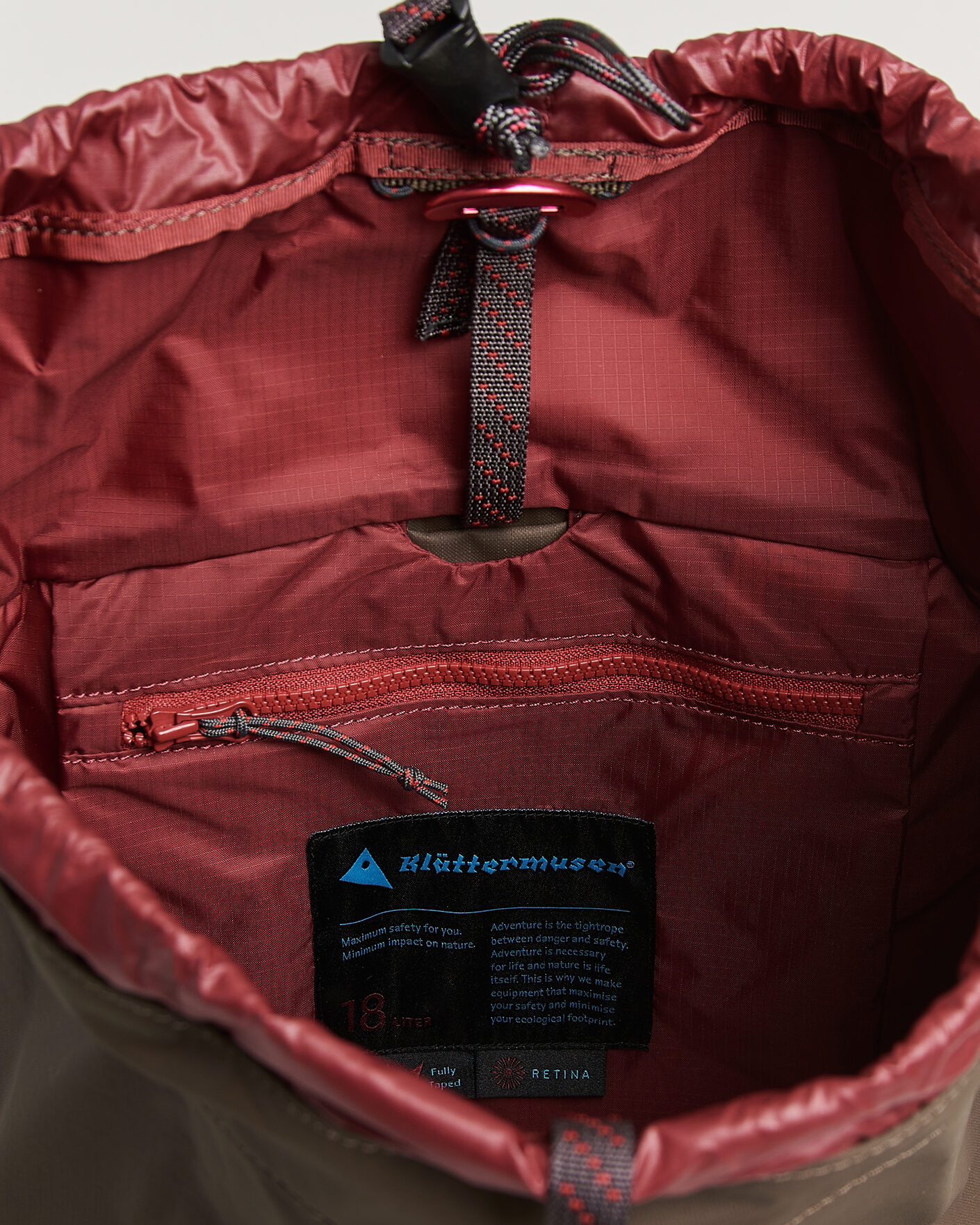 Herren | Taschen | Klättermusen | Fjörm Backpack 18L Slate Brown