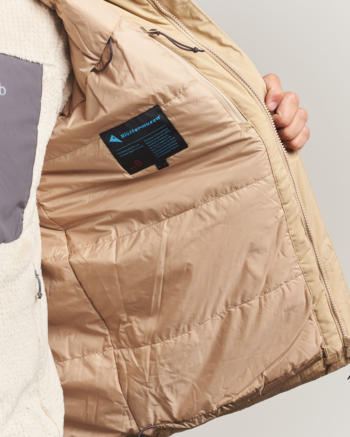 Herren | Jacken | Klättermusen | Rå Hood Jacket Warm Sand
