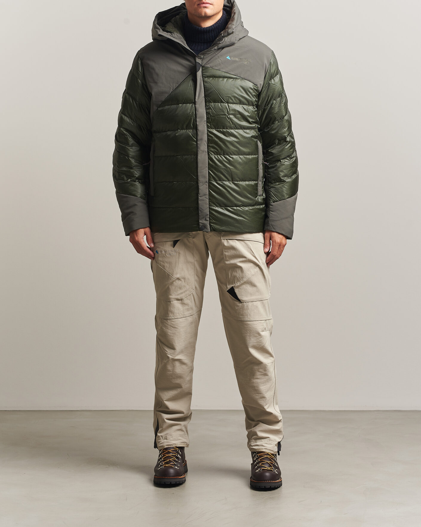 Herren | Jacken | Klättermusen | Rå Hood Jacket Dusky Green