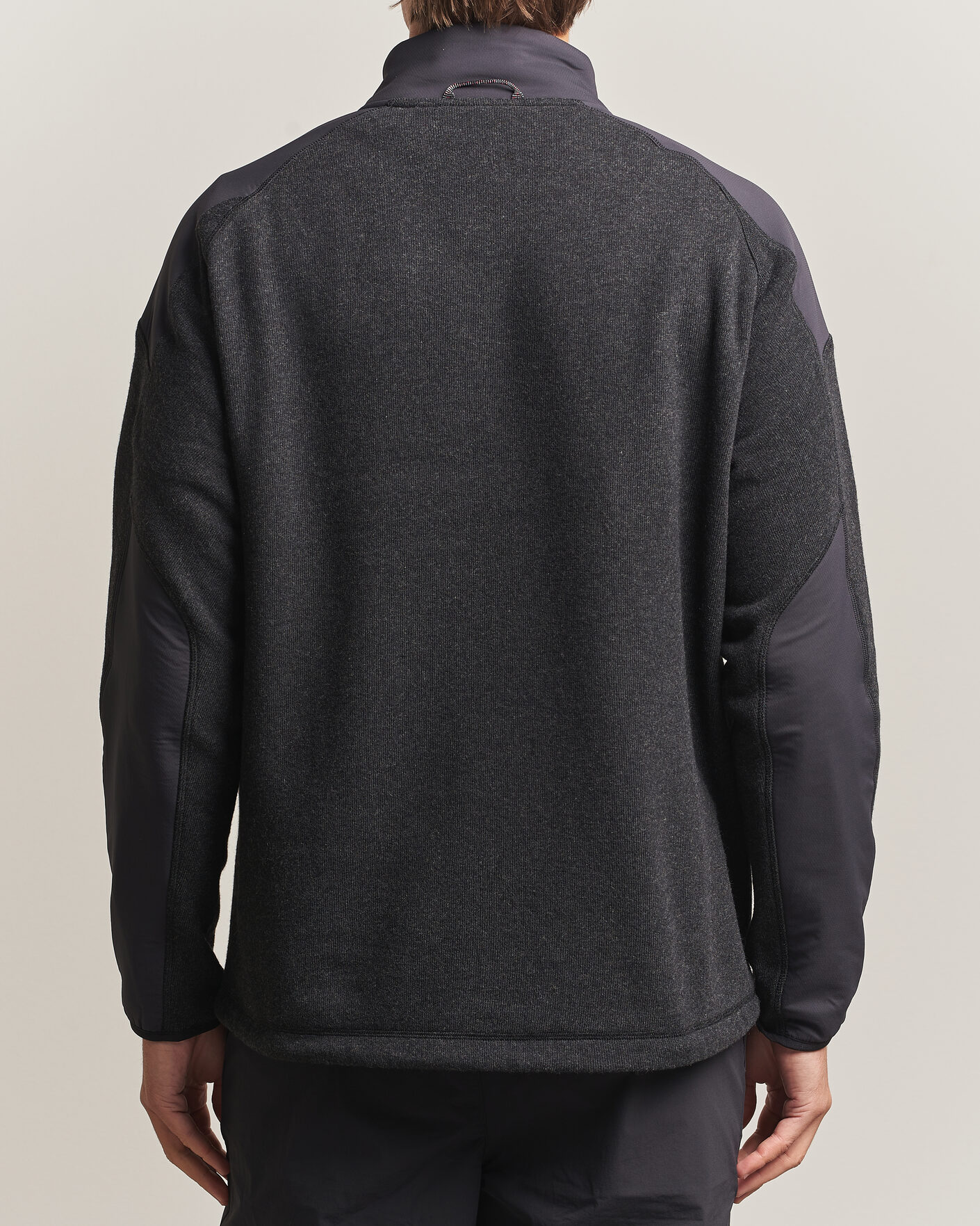 Herren | Pullover | Klättermusen | Balderus Wool Fleece Hood Jacket Black