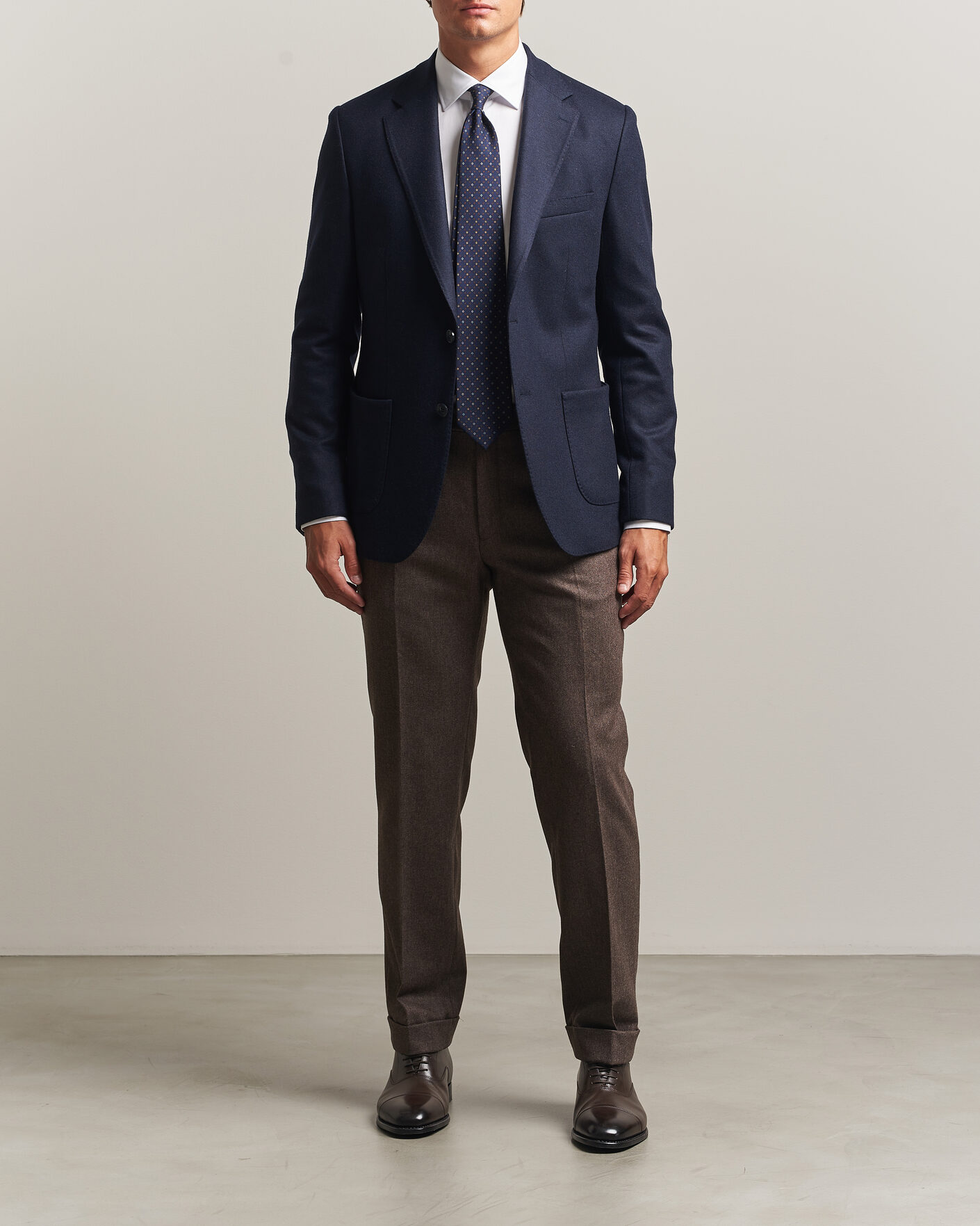 Herren | Sakkos | Morris | Wool Jersey Blazer Navy