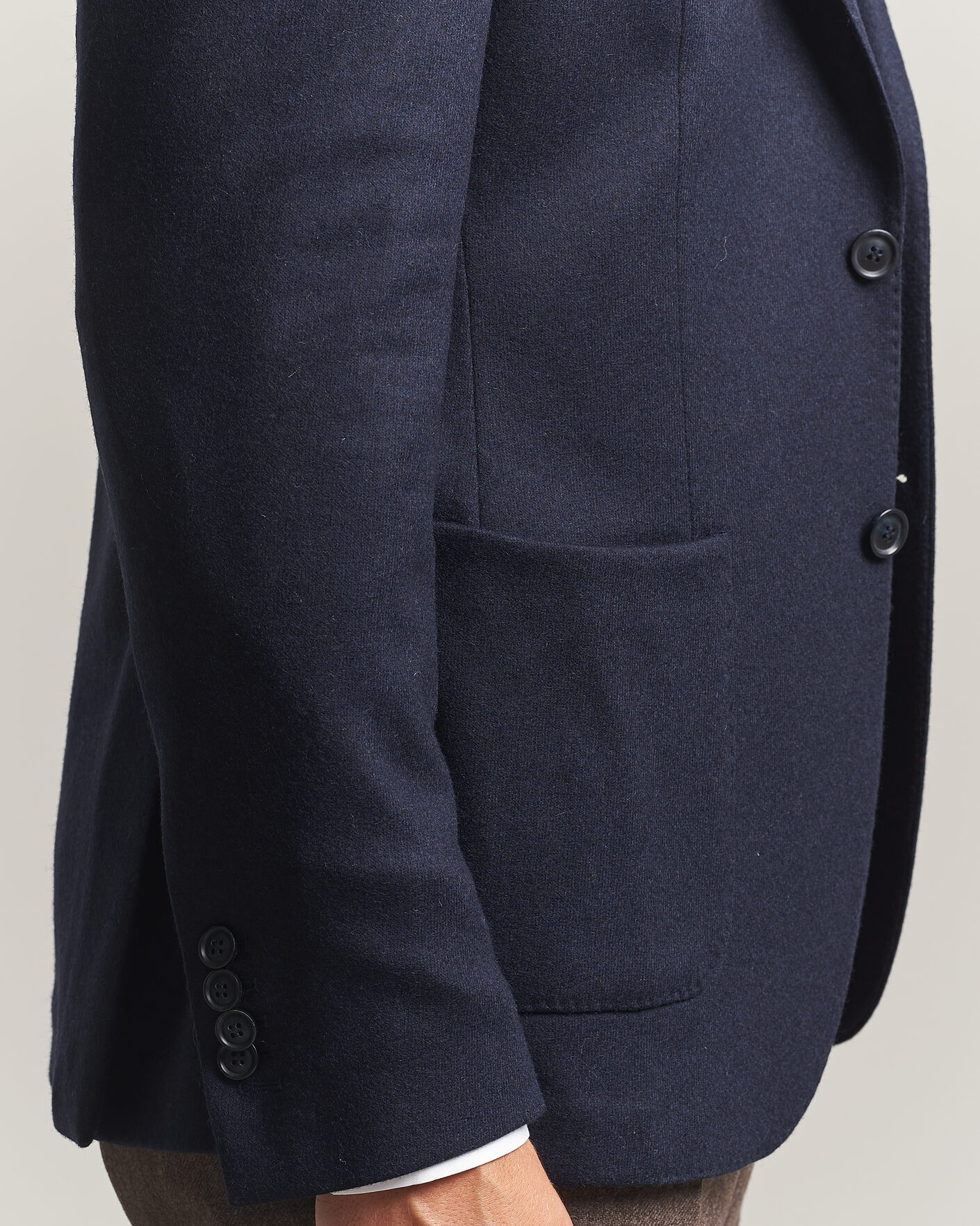 Herren | Sakkos | Morris | Wool Jersey Blazer Navy
