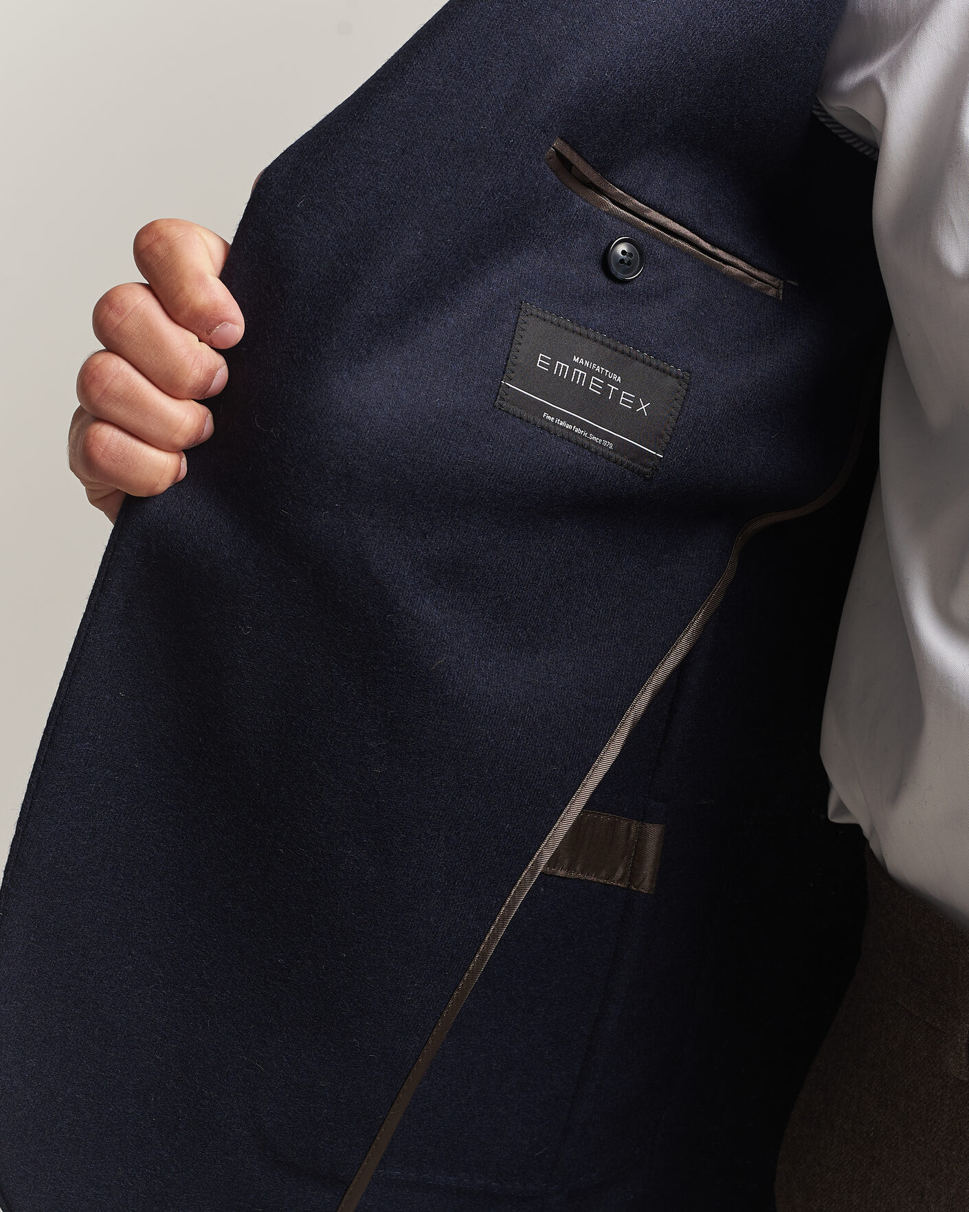 Herren | Sakkos | Morris | Wool Jersey Blazer Navy