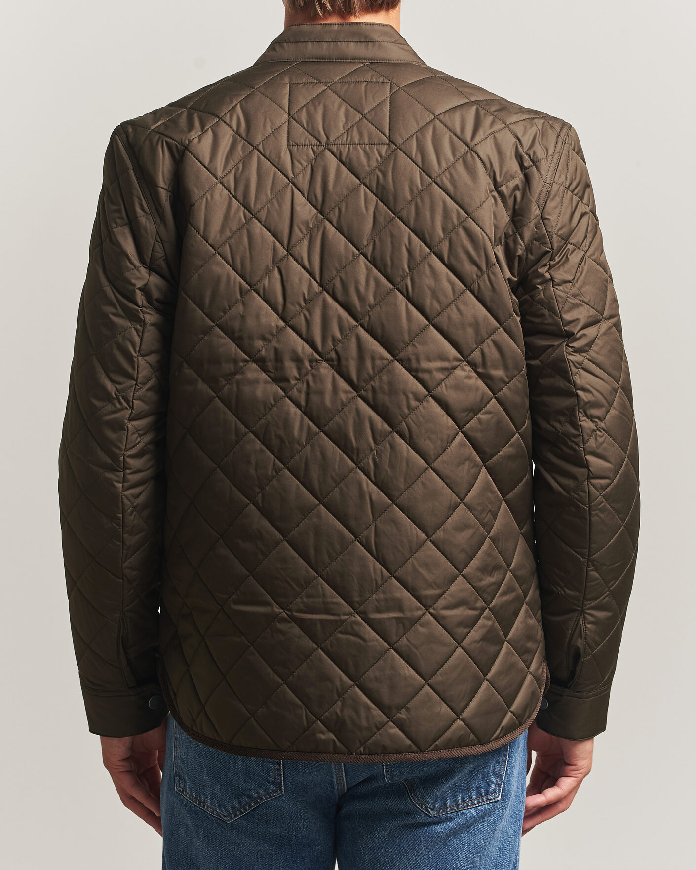 Herren | Jacken | Morris | Teddy Quilted Jacket Brown
