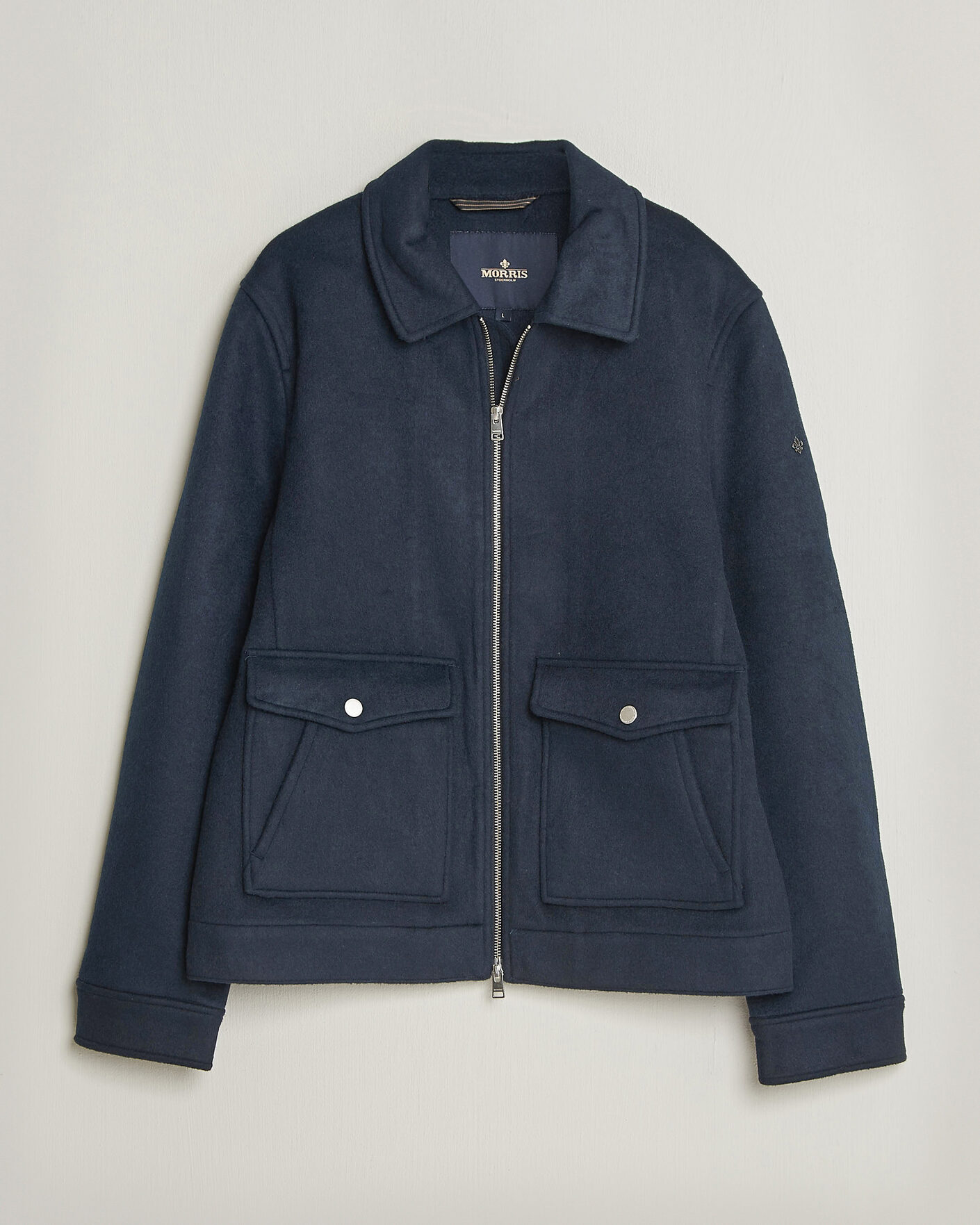 Herren | Jacken | Morris | Wallace Wool Jacket Blue