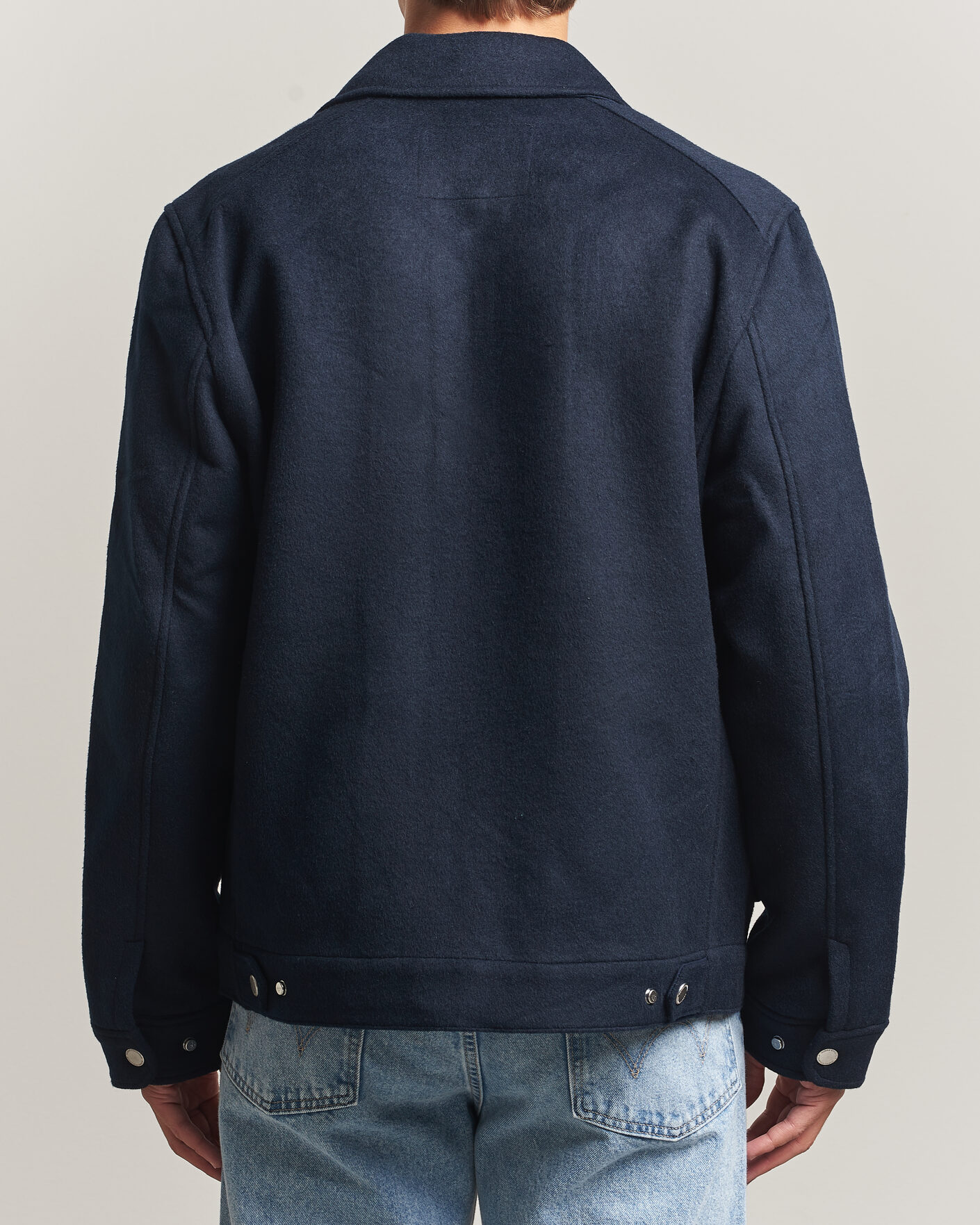 Herren | Jacken | Morris | Wallace Wool Jacket Blue