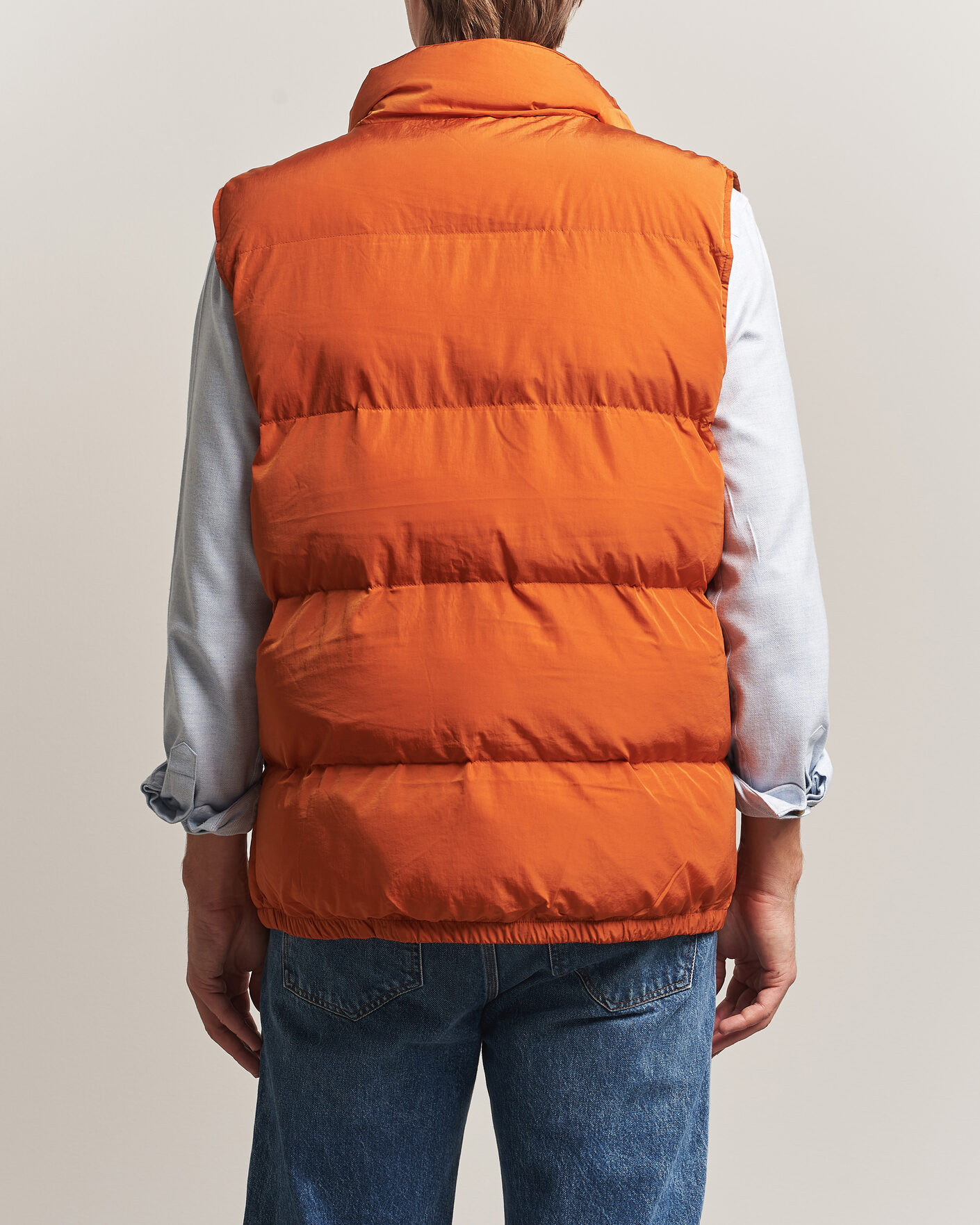 Herren | Westen | Morris | Lennox Puffer Vest Orange