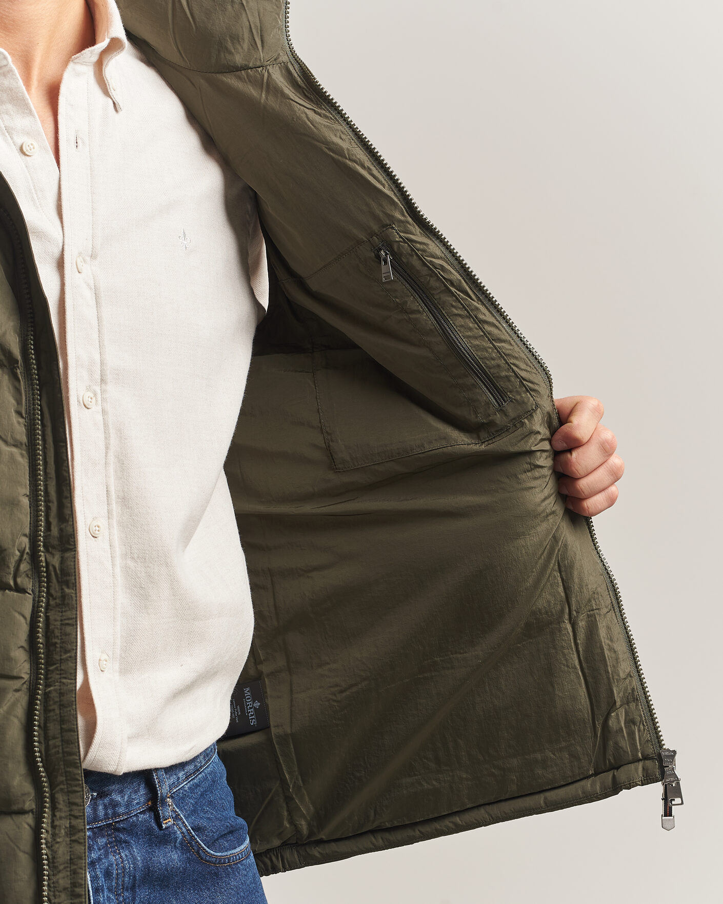 Herren | Westen | Morris | Lennox Puffer Vest Olive