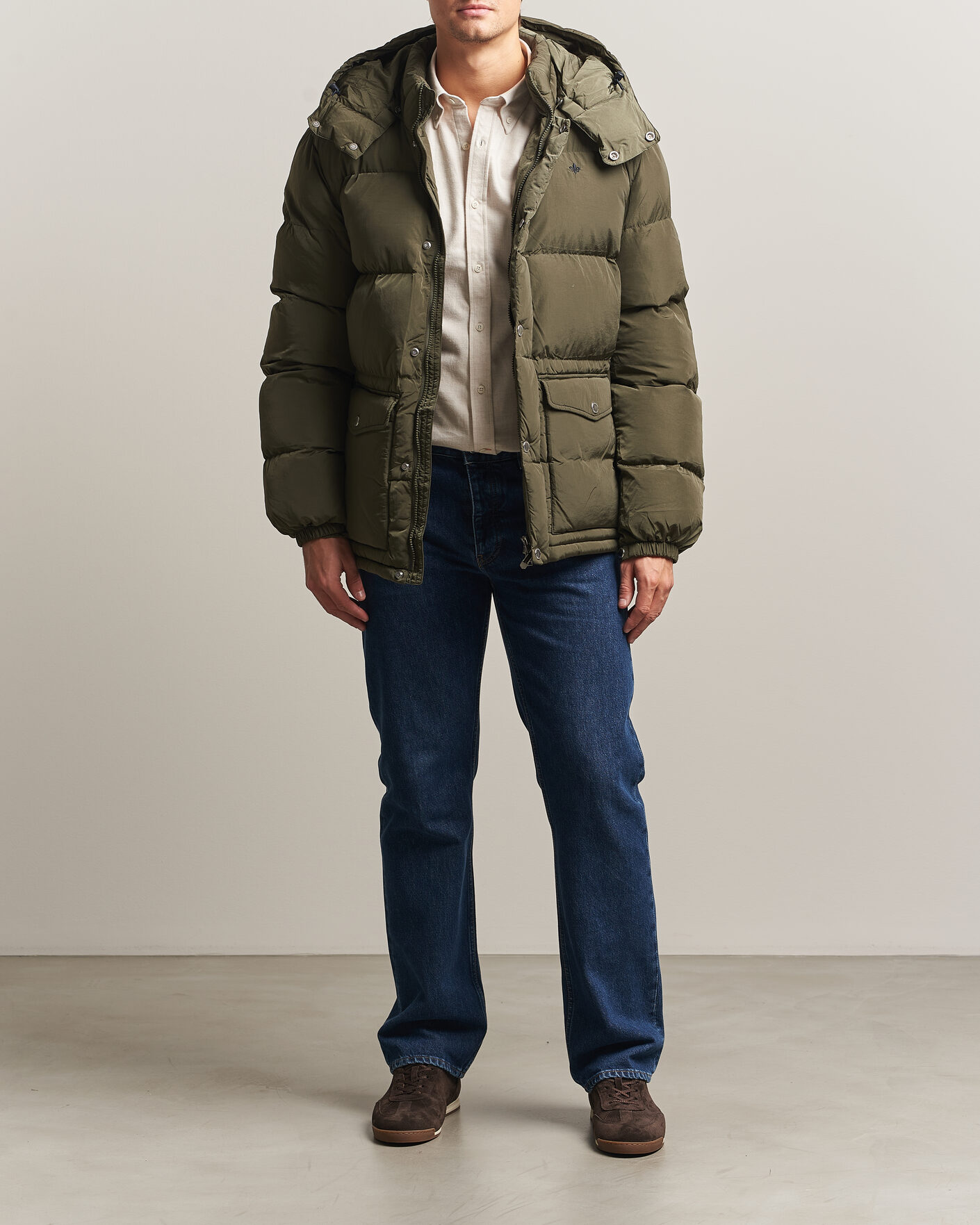 Herren | Jacken | Morris | Lennox Puffer Jacket Olive