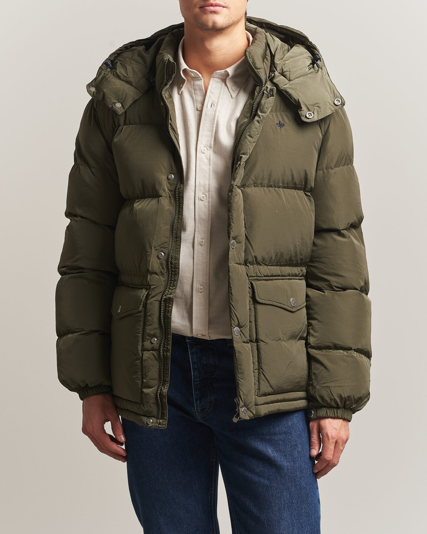 Herren | Jacken | Morris | Lennox Puffer Jacket Olive