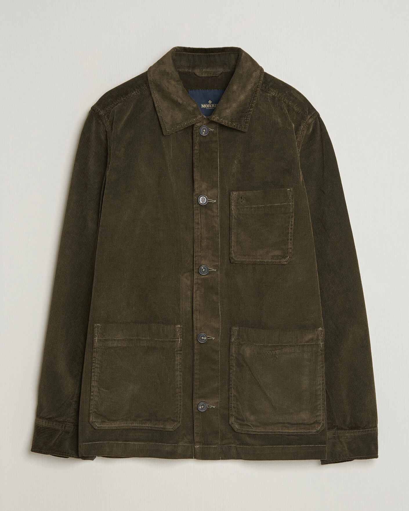 Herren | Hemden | Morris | Fenix Cord Shirt Jacket Olive