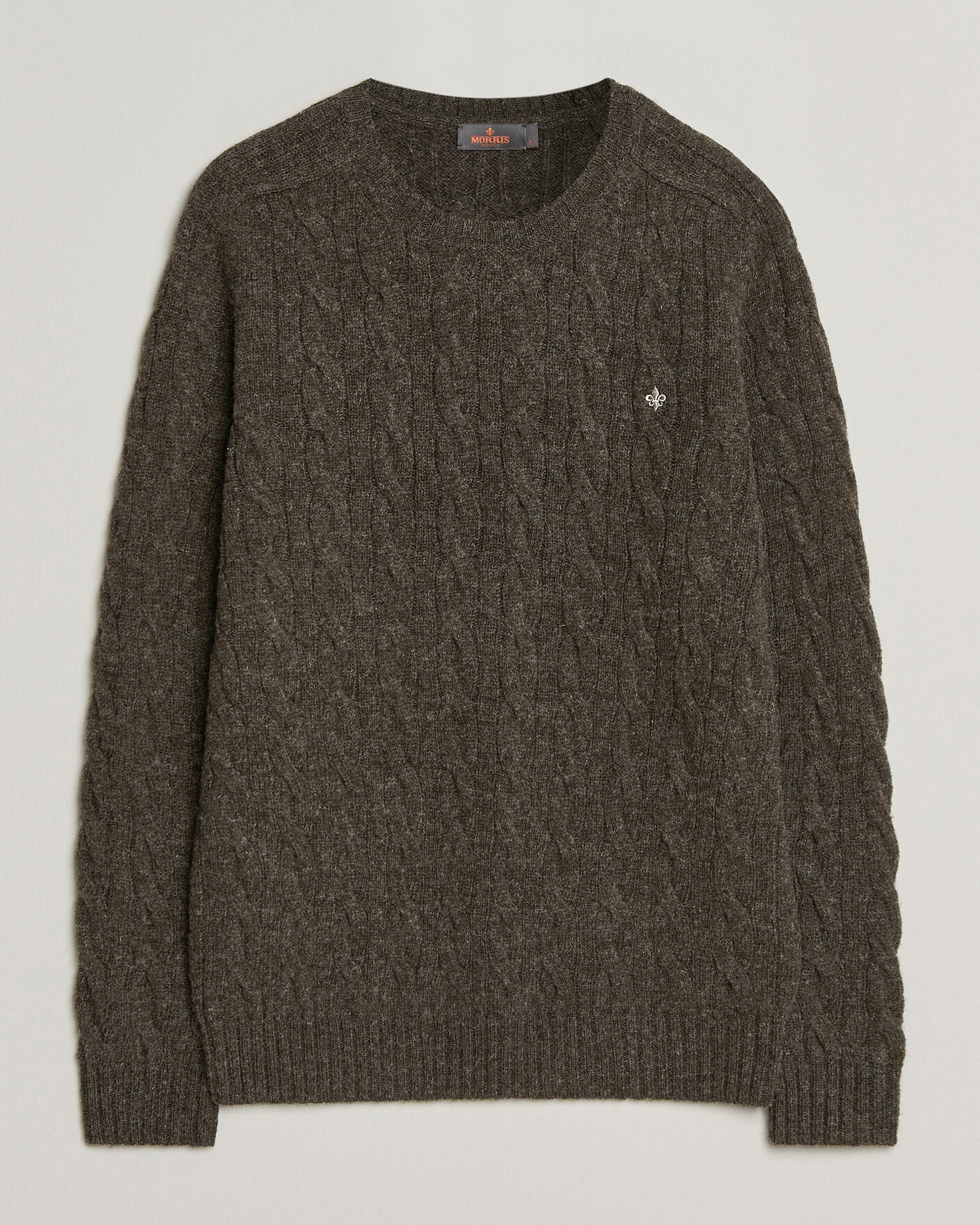 Herren | Pullover | Morris | Archard Cable Sweater Brown