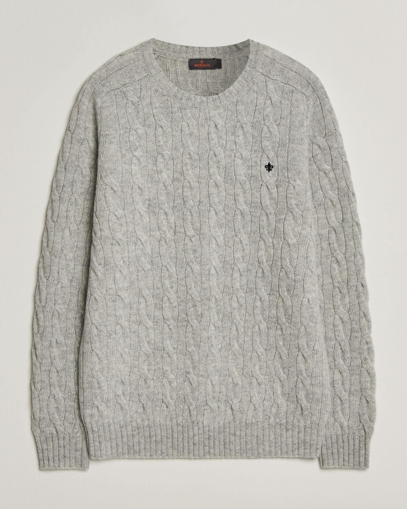 Herren | Pullover | Morris | Archard Cable Sweater Grey