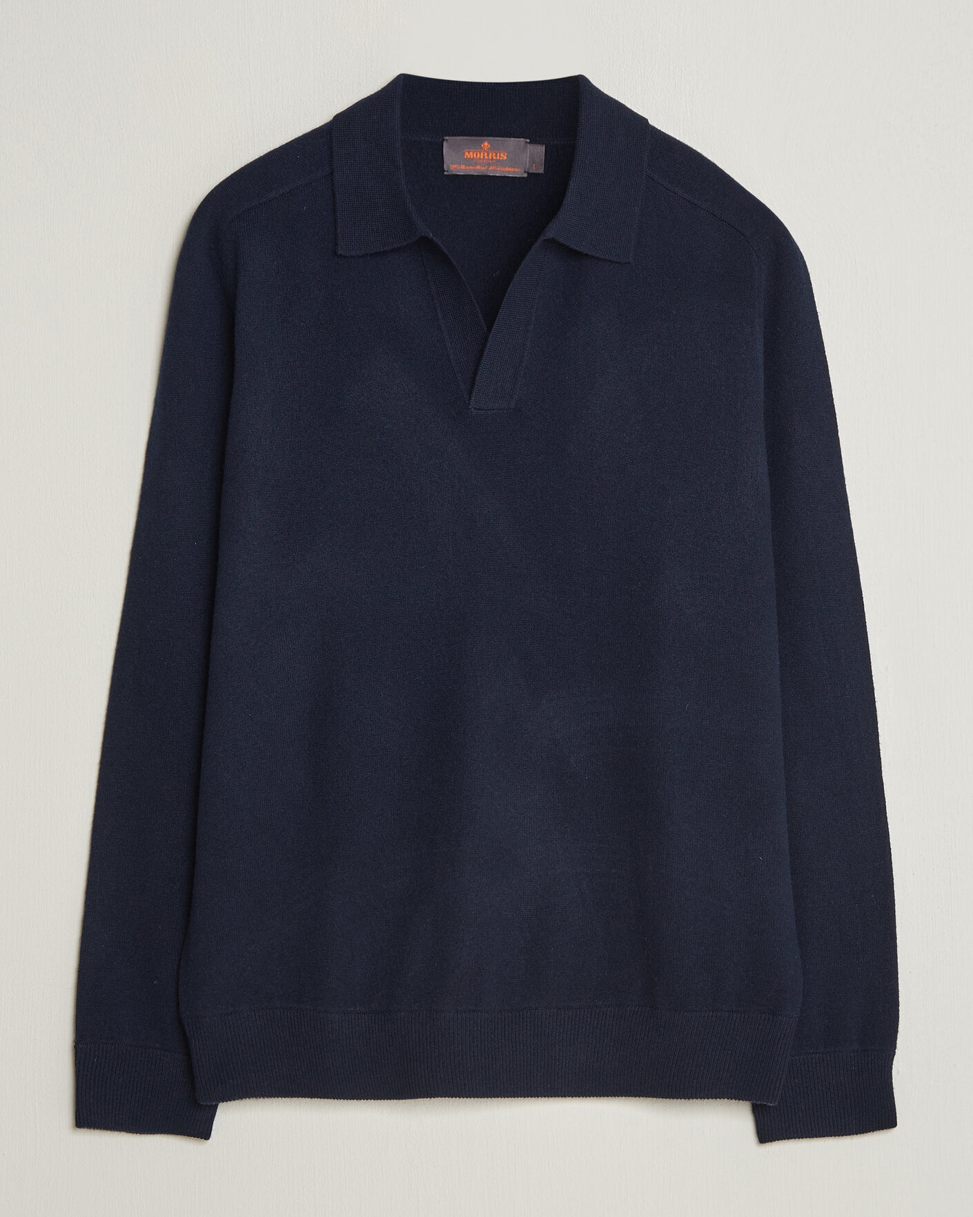 Herren | Pullover | Morris | Wilfred Cashmere Resort Polo Navy