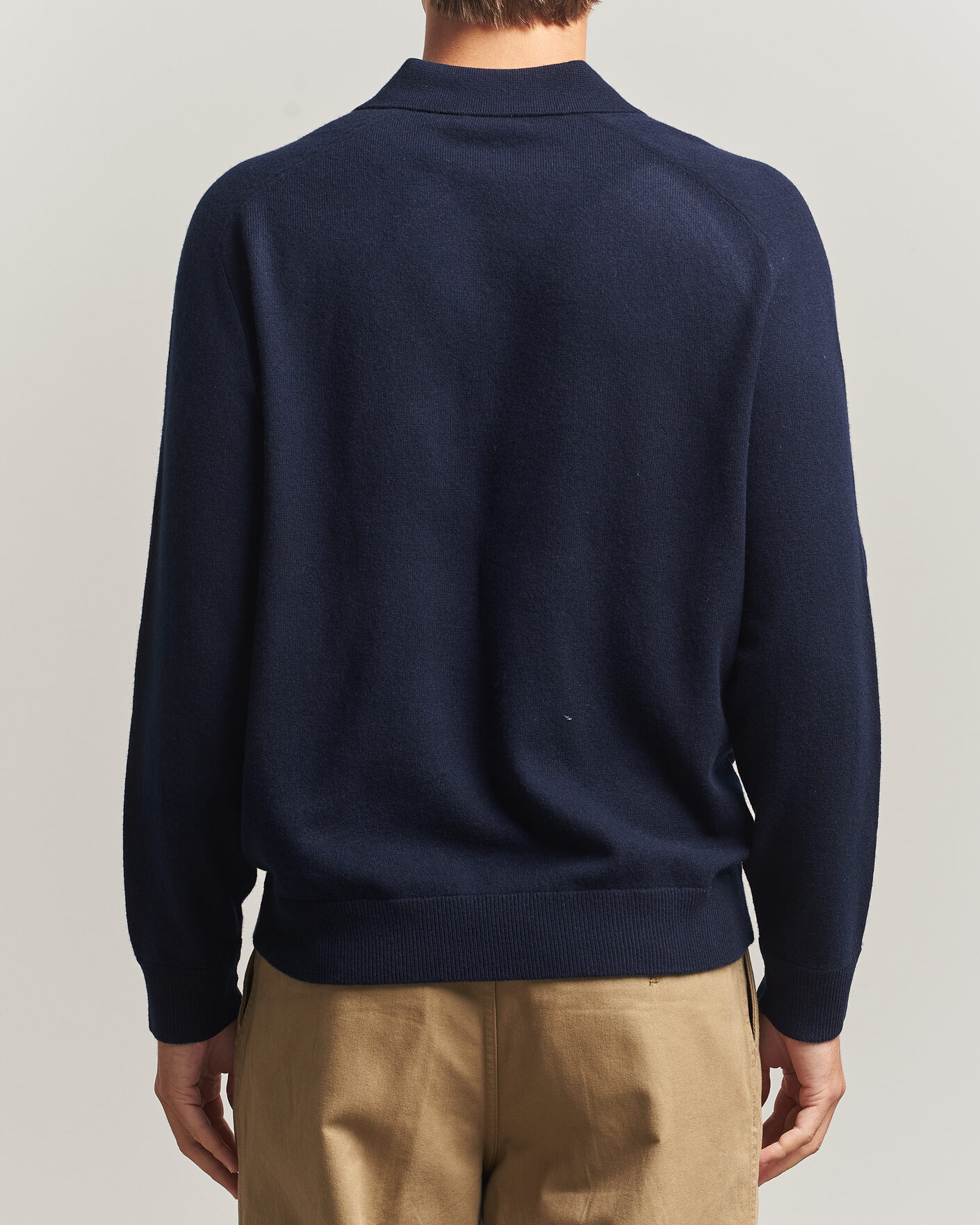 Herren | Pullover | Morris | Wilfred Cashmere Resort Polo Navy