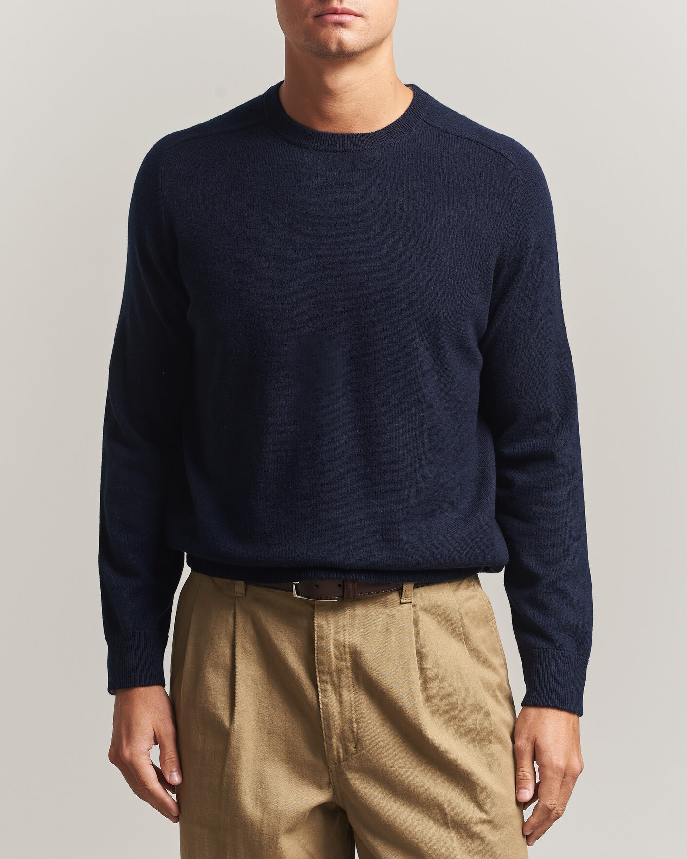 Herren | Pullover | Morris | Wilfred Cashmere O-Neck Navy