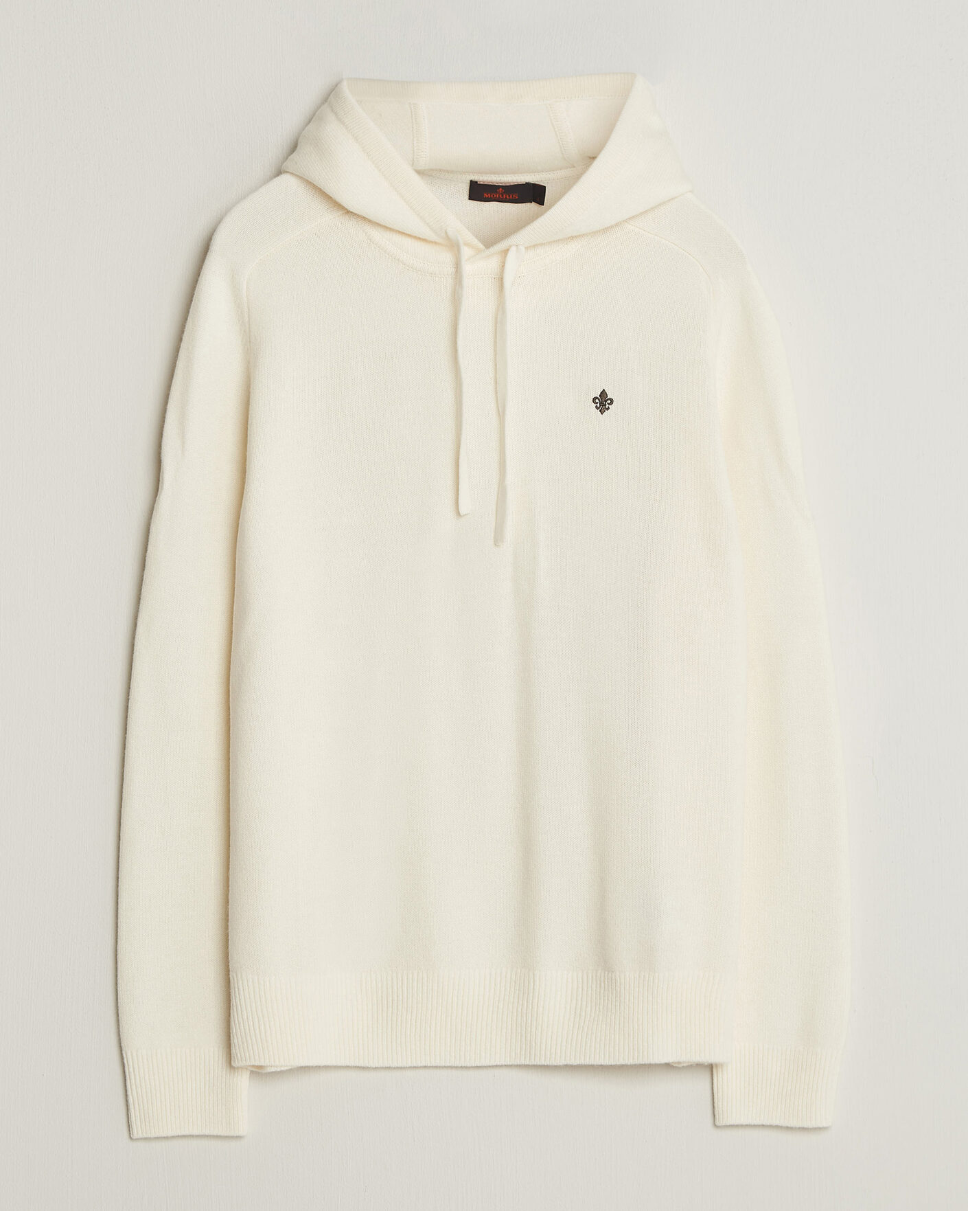 Herren | Pullover | Morris | Hertford Lambswool Hoodie Off White