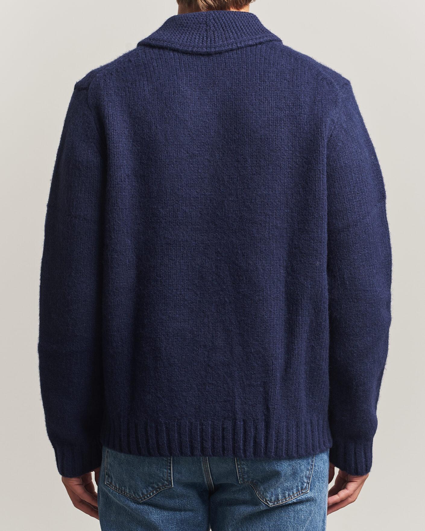 Herren | Pullover | Morris | Boyd Zip Cardigan Navy