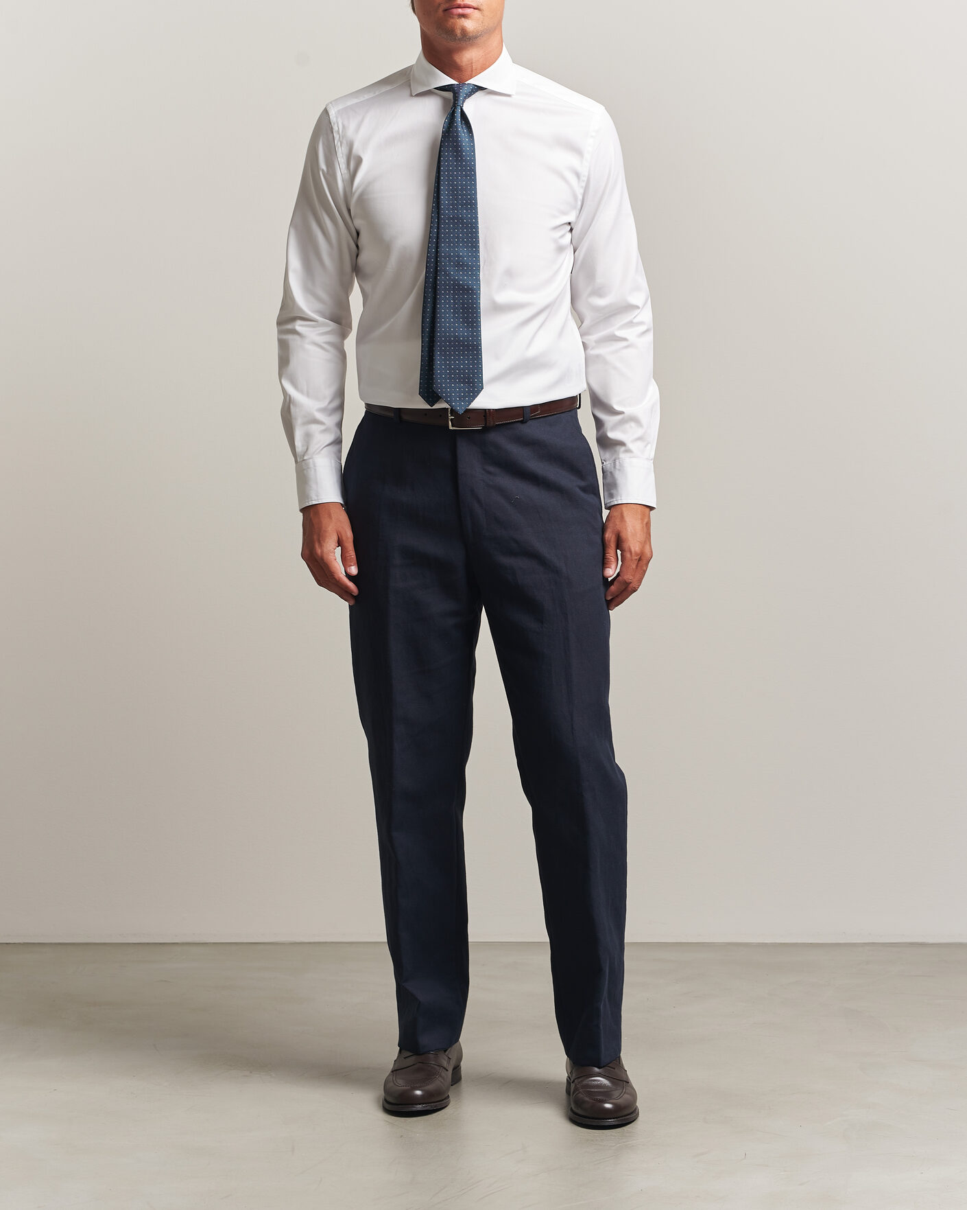 Herren | Hemden | Morris | Twill Shirt White
