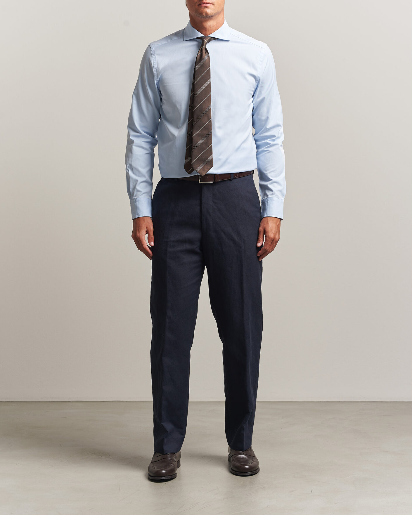 Herren | Hemden | Morris | Twill Shirt Light Blue