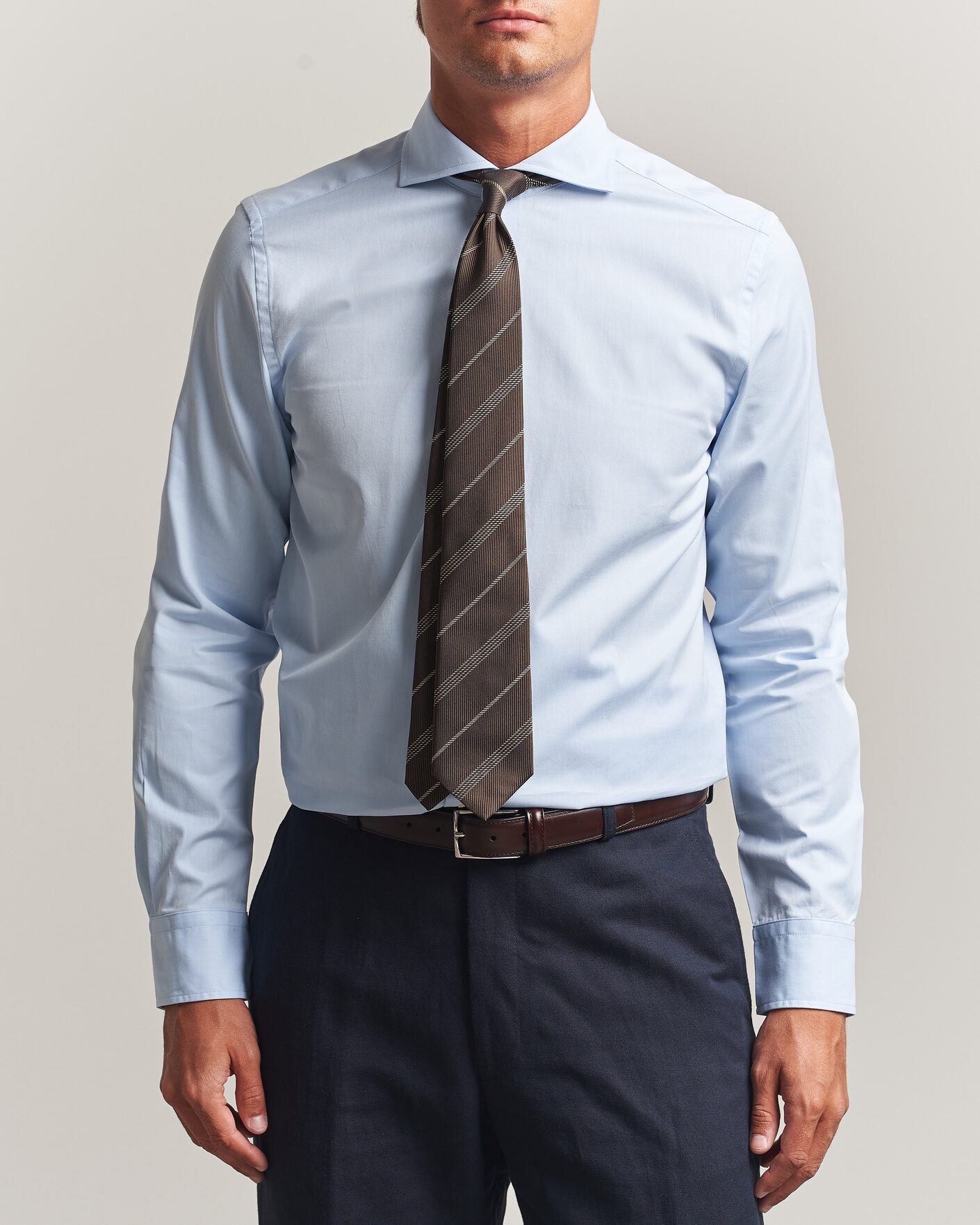 Herren | Hemden | Morris | Twill Shirt Light Blue
