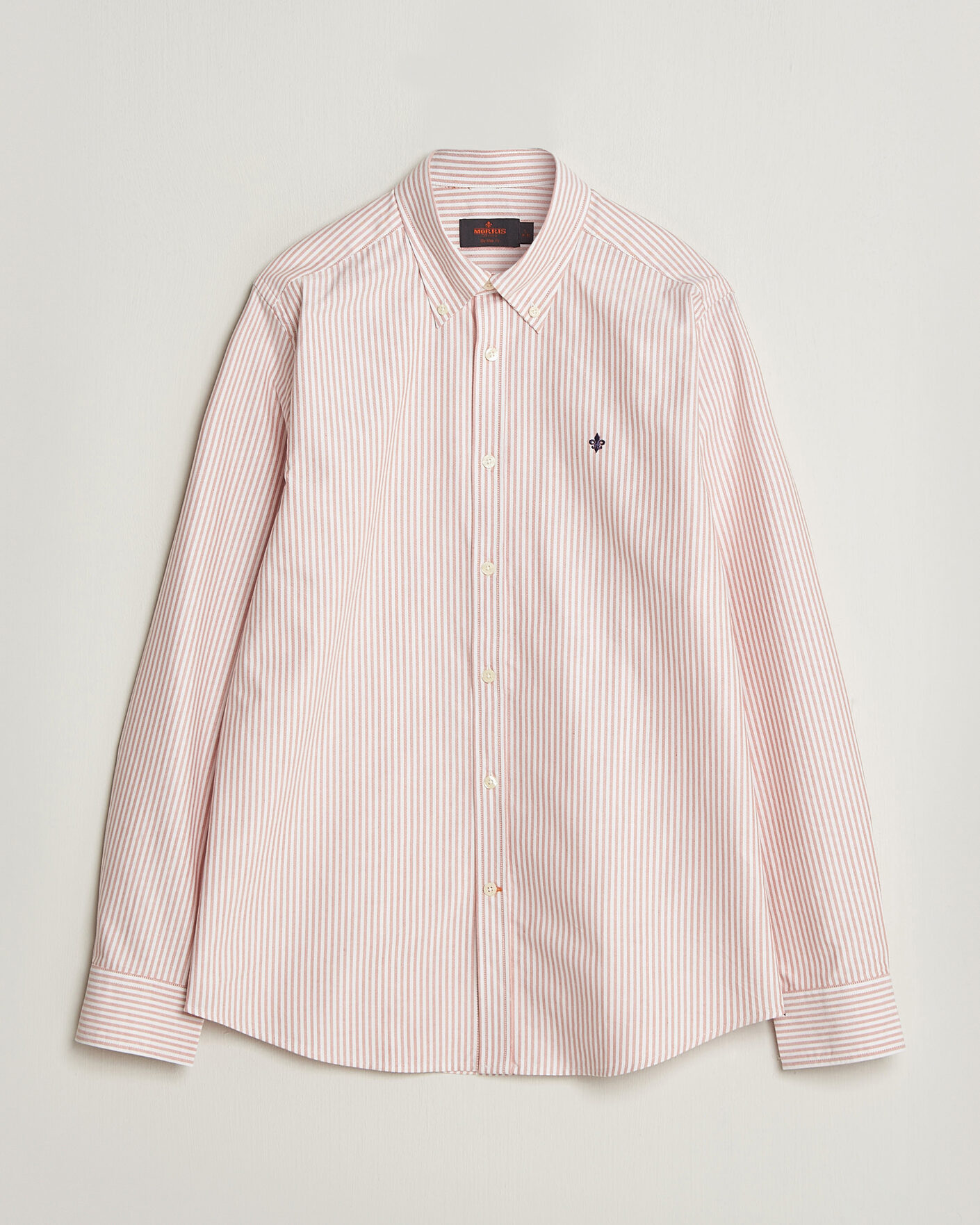 Herren | Hemden | Morris | Douglas Oxford Stripe Shirt Orange