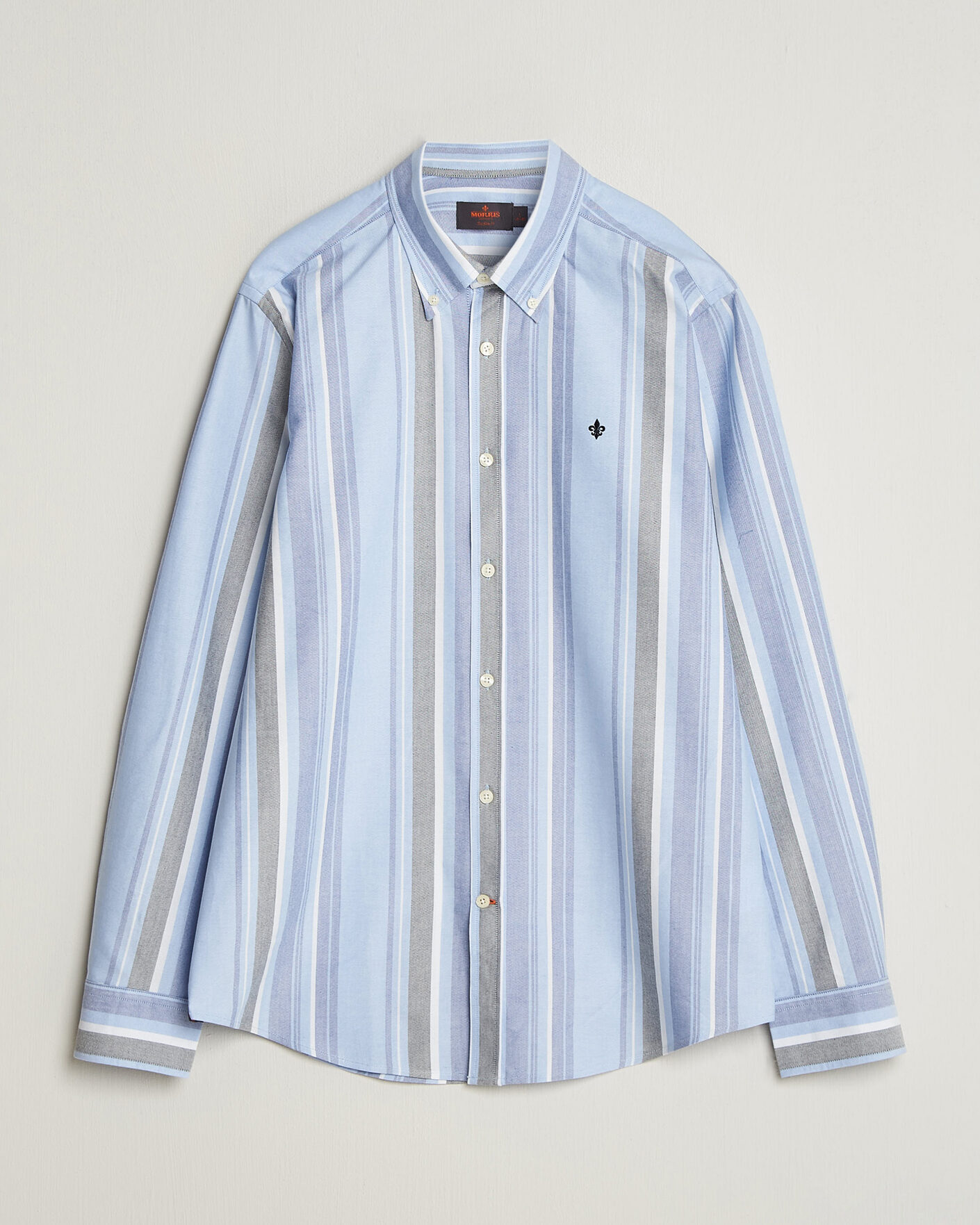 Herren | Hemden | Morris | Happy Oxford Shirt Blue