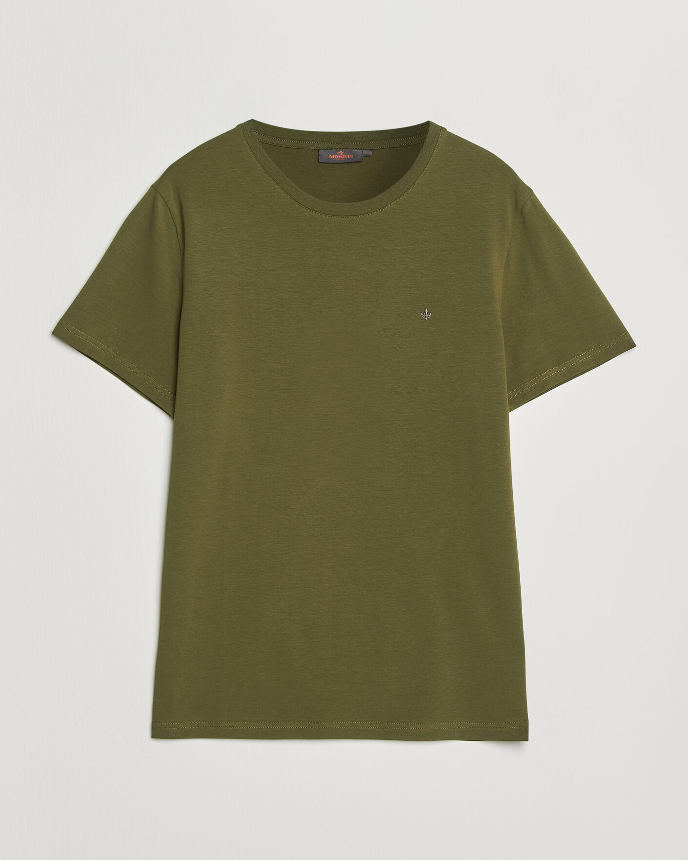 Herren | T-Shirts | Morris | James Crew Neck T-Shirt Olive