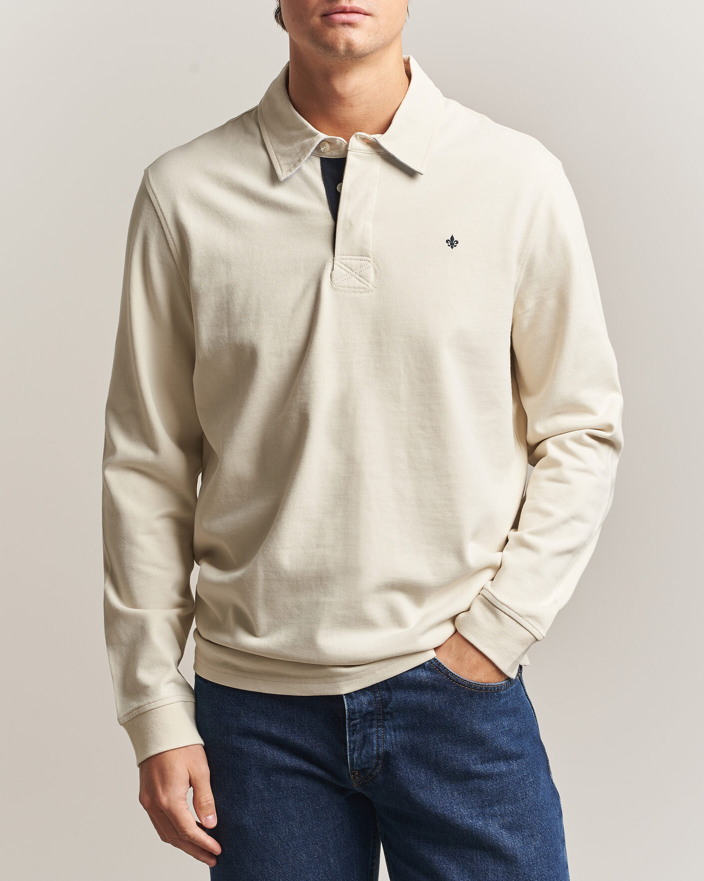 Herren | Pullover | Morris | Graham Rugger Off White