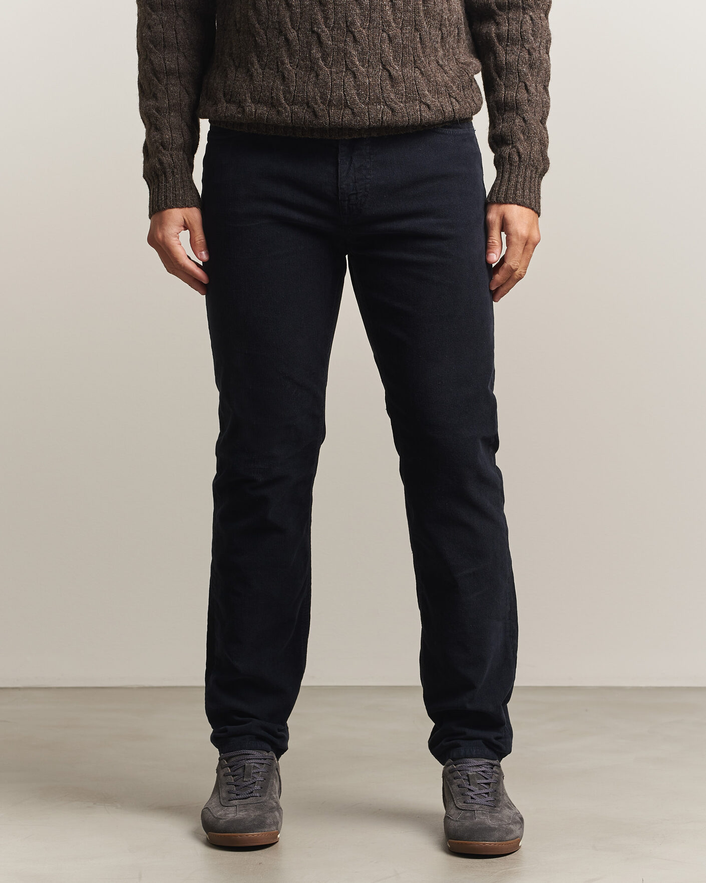 Herren | Hosen | Morris | James Cord 5-Pocket Pants Navy
