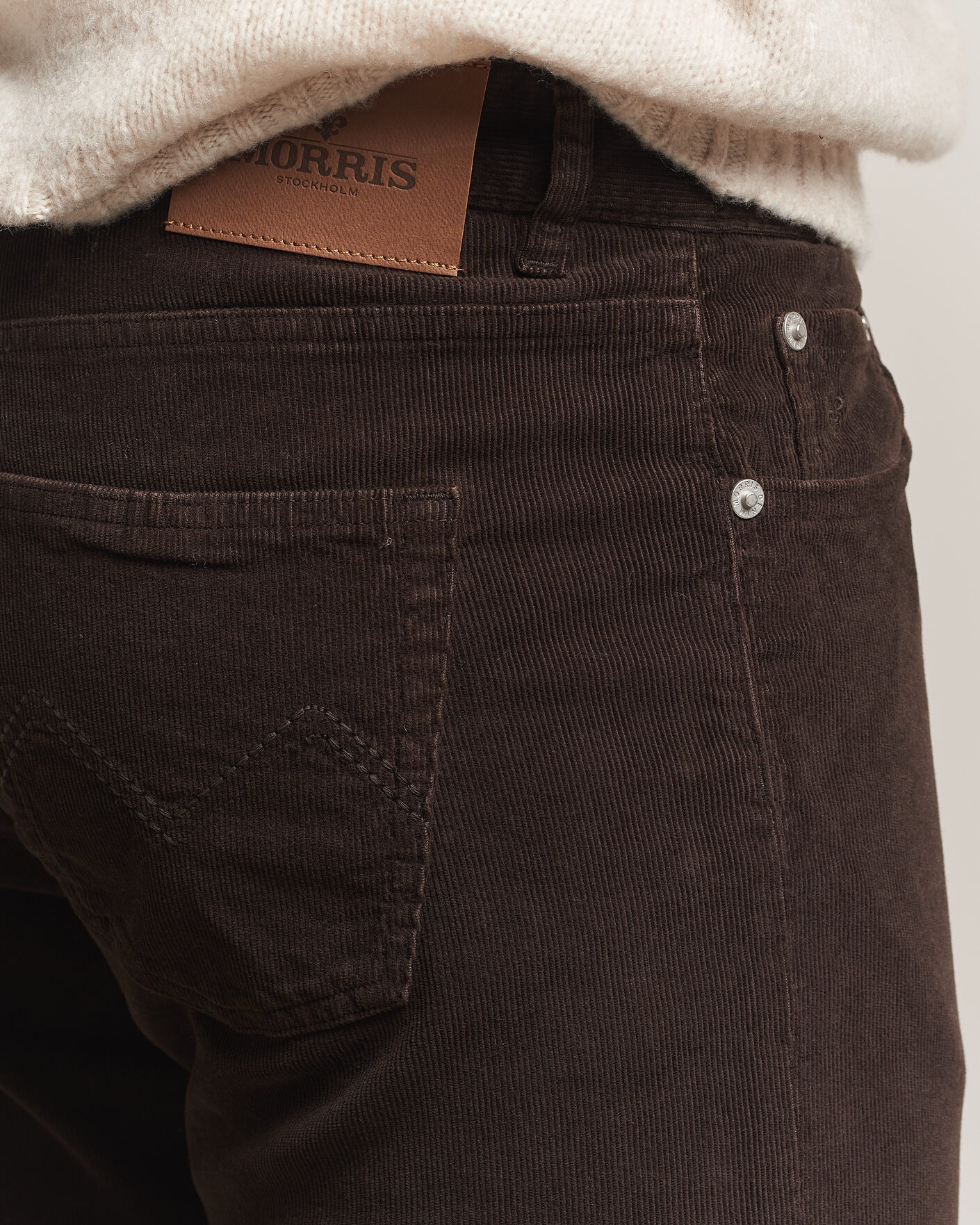 Herren | Hosen | Morris | James Cord 5-Pocket Pants Brown