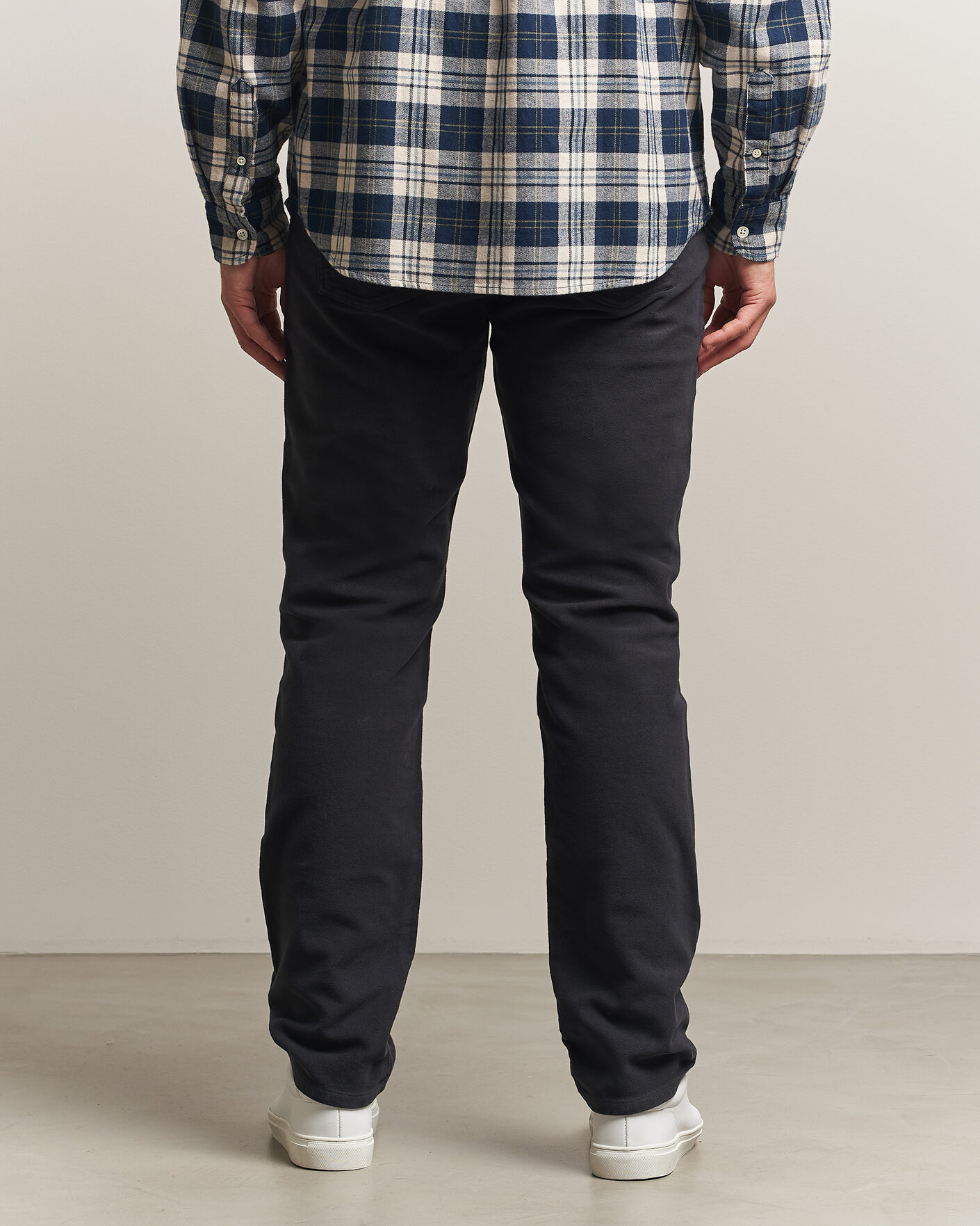 Herren | Hosen | Morris | James Winter Twill 5-Pocket Pants Blue