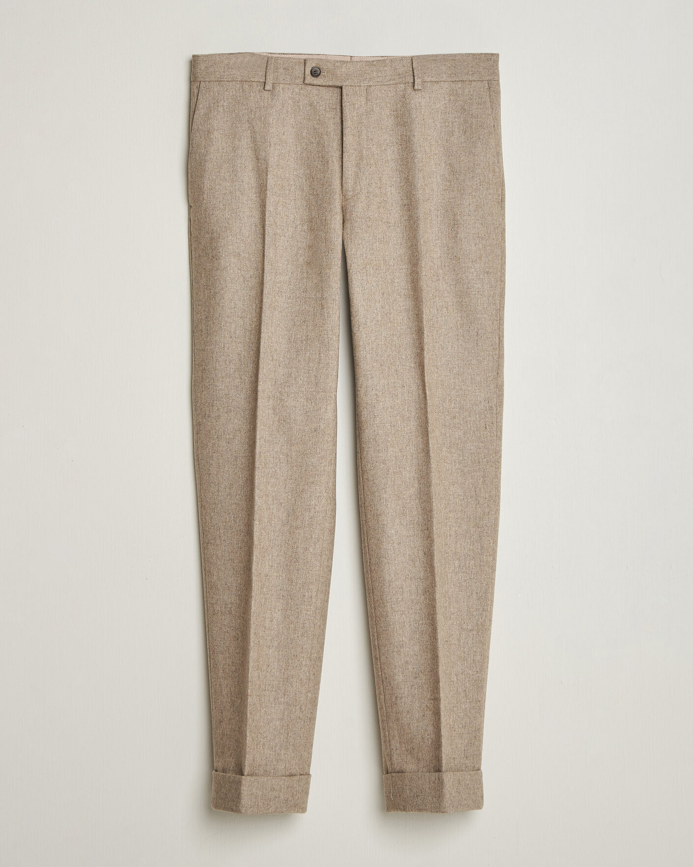 Herren | Hosen | Morris | Flannel Suit Trousers Khaki