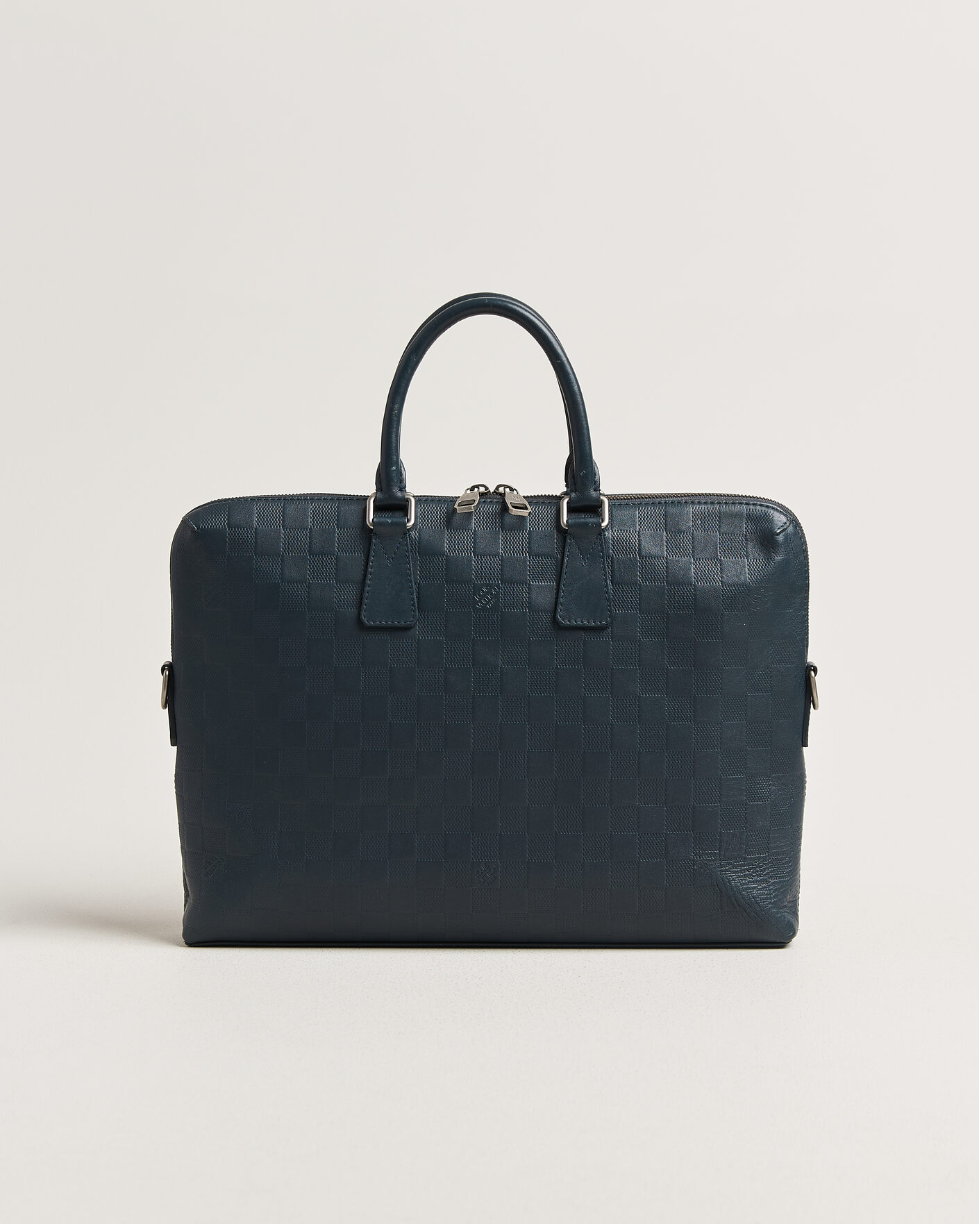 Herren | Pre-Owned & Vintage Bags | Louis Vuitton Pre-Owned | Porte Documents Bag Damier Infini Onyx
