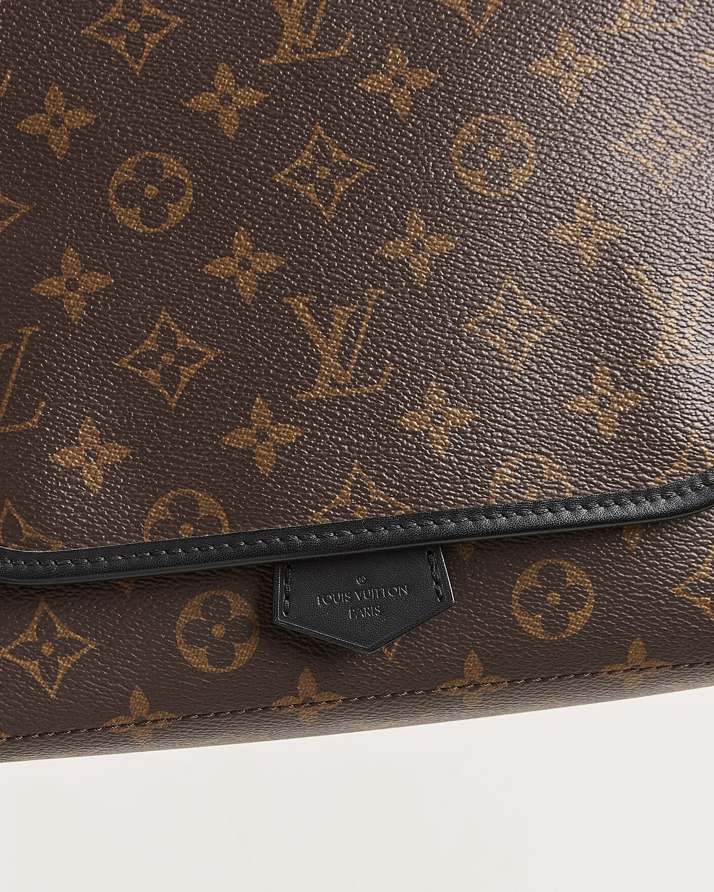Herren | Pre-Owned & Vintage Bags | Louis Vuitton Pre-Owned | Messenger Bag Monogram Macassar