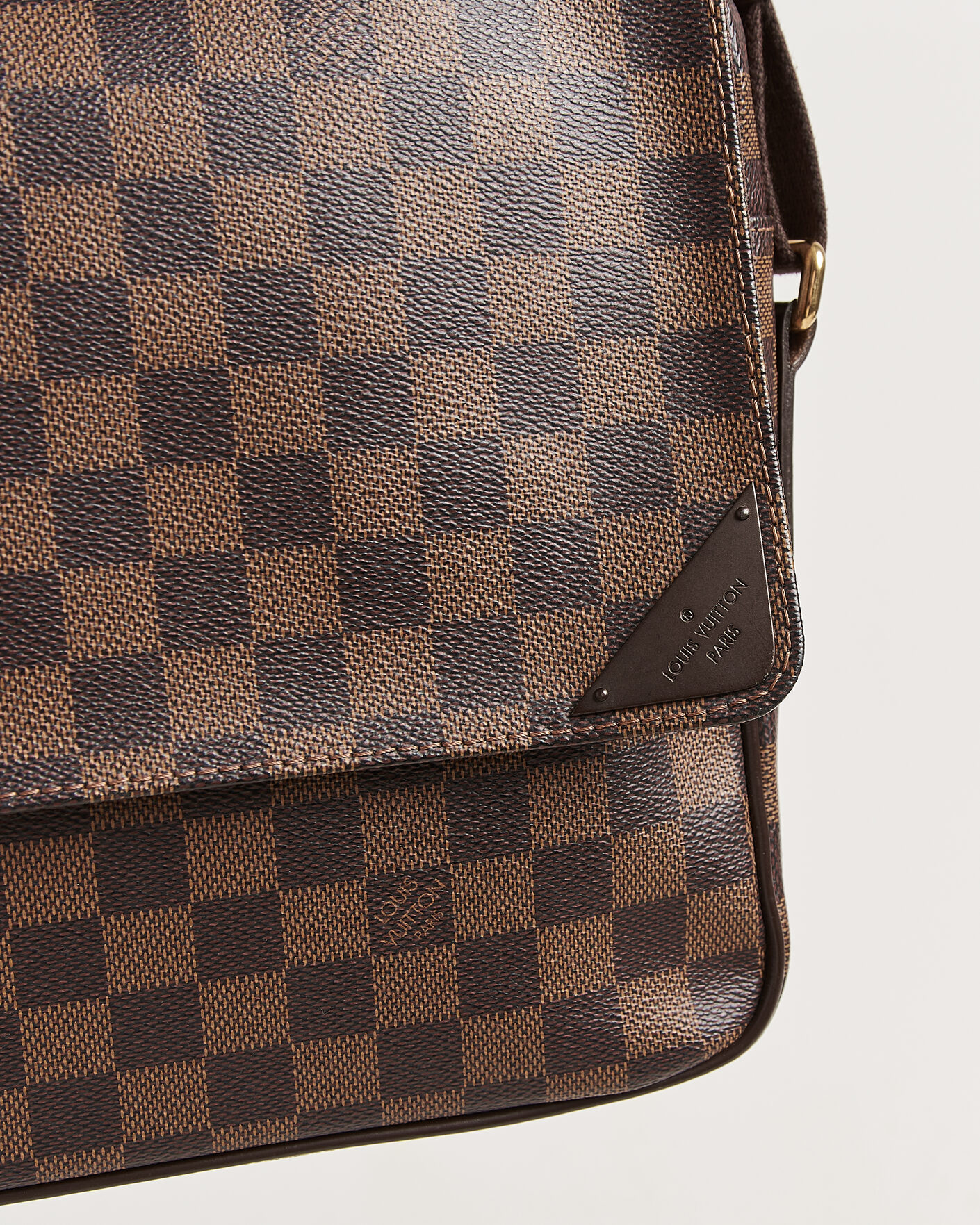Herren | Pre-Owned & Vintage Bags | Louis Vuitton Pre-Owned | Messenger Bag Damier Ebene