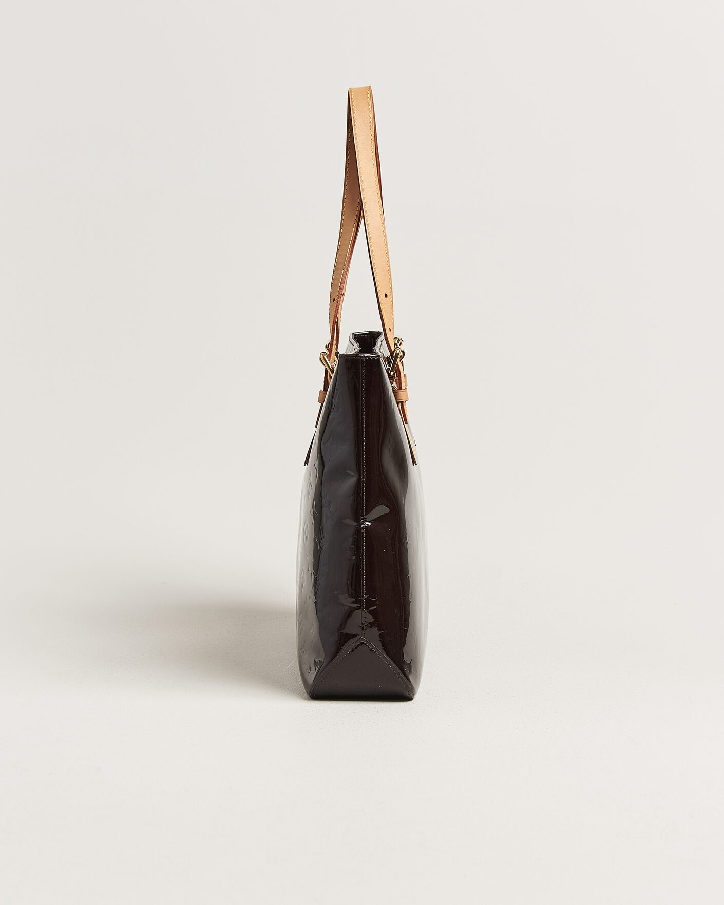 Herren | Pre-Owned & Vintage Bags | Louis Vuitton Pre-Owned | Brentwood Tote Bag Vernis Leather Burgundy