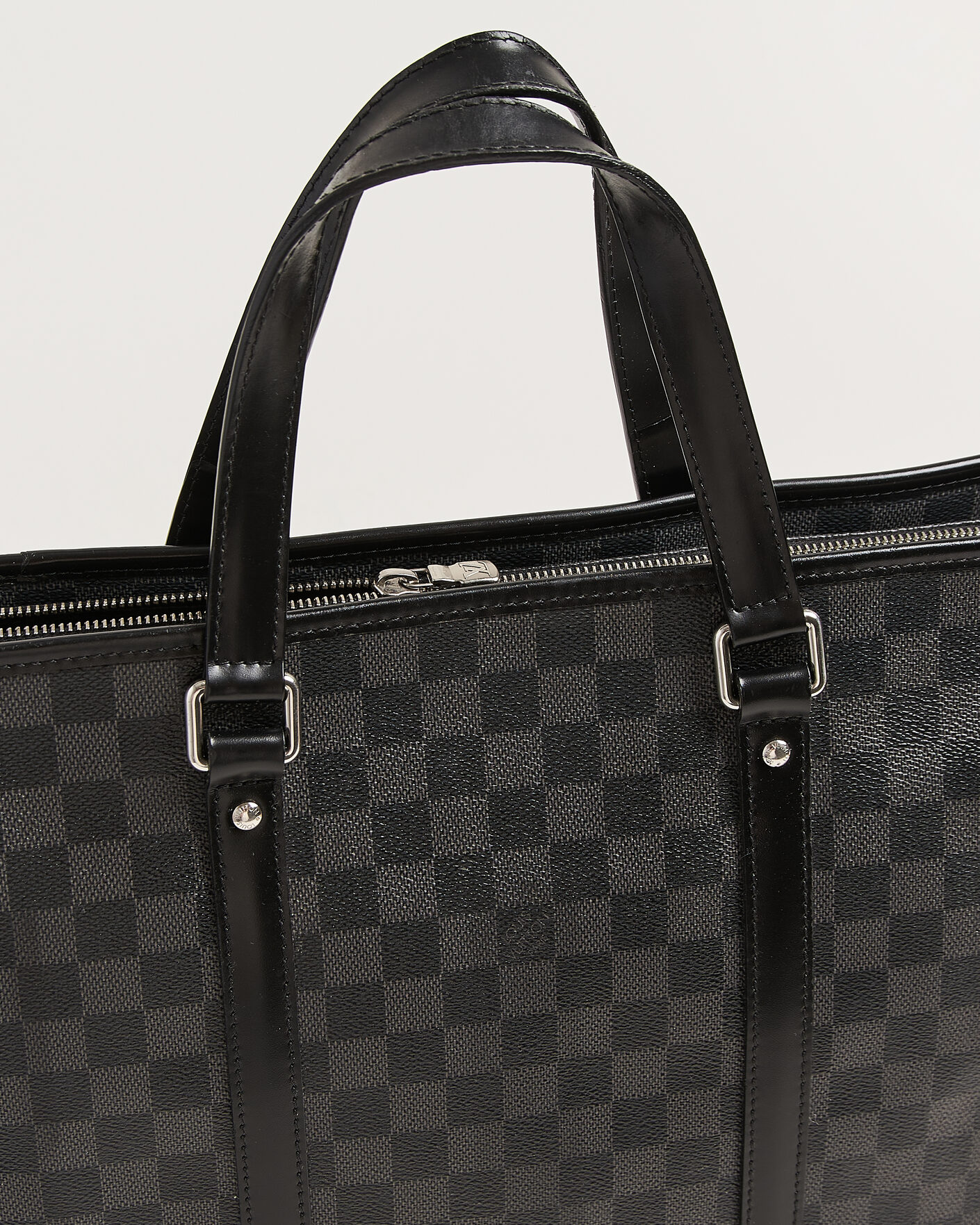 Herren | Pre-Owned & Vintage Bags | Louis Vuitton Pre-Owned | Tadao Tote Bag Damier Graphite